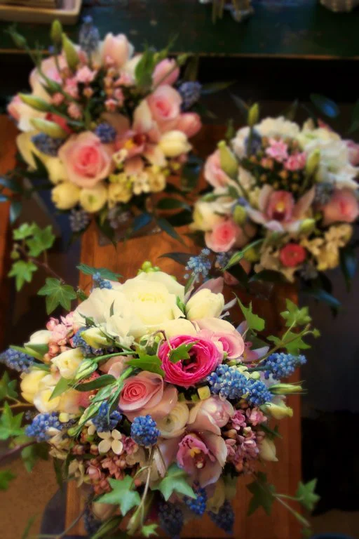 Spring bridal bouquet