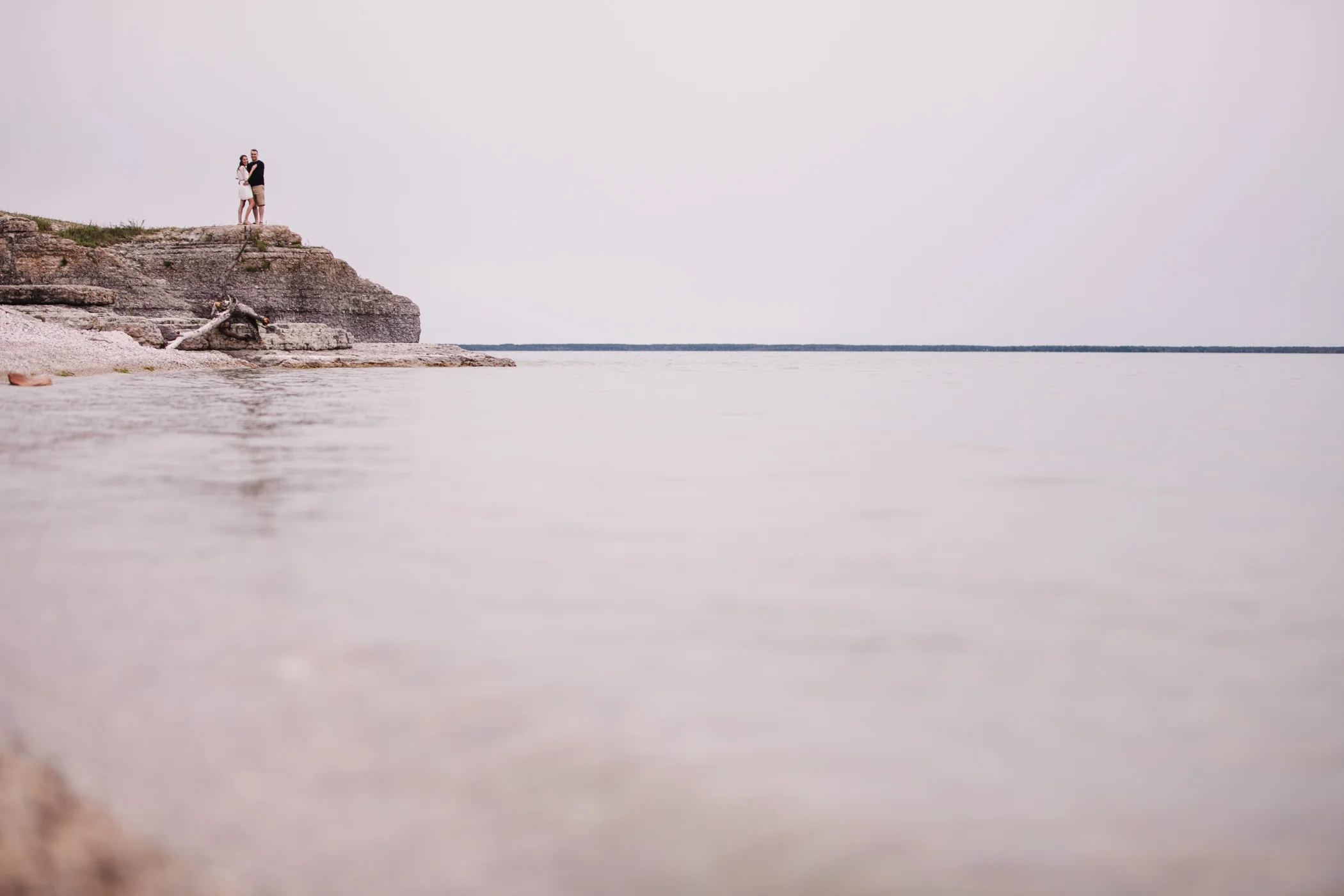 Steph + Rick - Engaged - Steep Rock, Mb