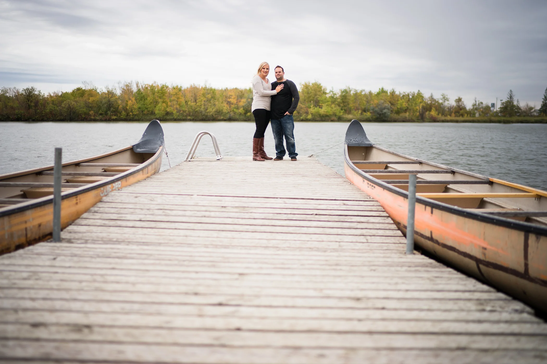 Christina + Nick - Fort Whyte Engagement