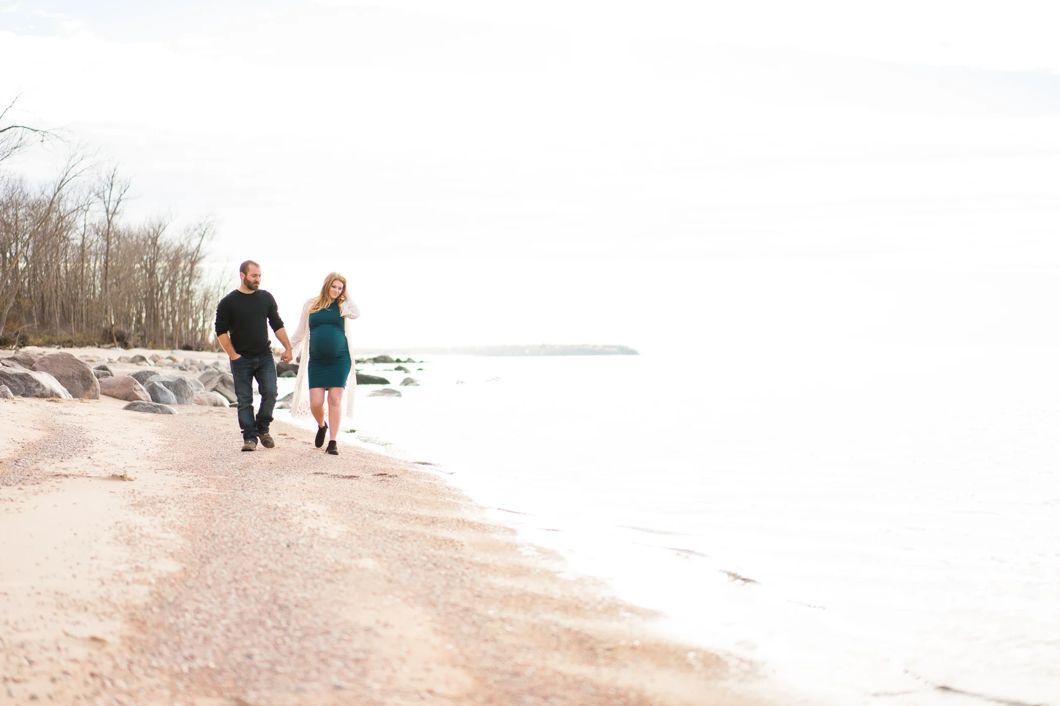 Chelsea + Dave Maternity Shoot - Belair, Mb