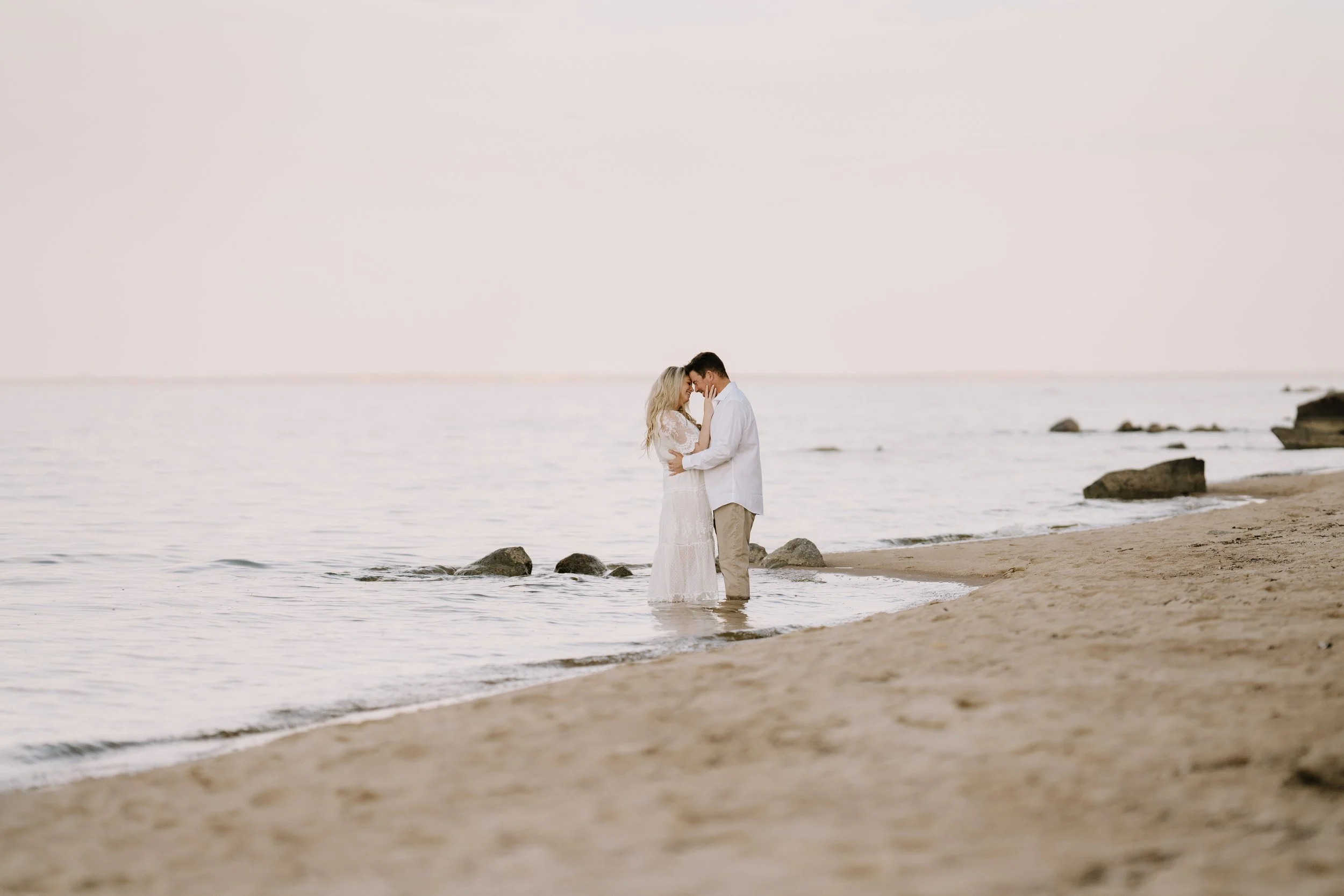 Crystal + Mike - Albert Beach Engagement