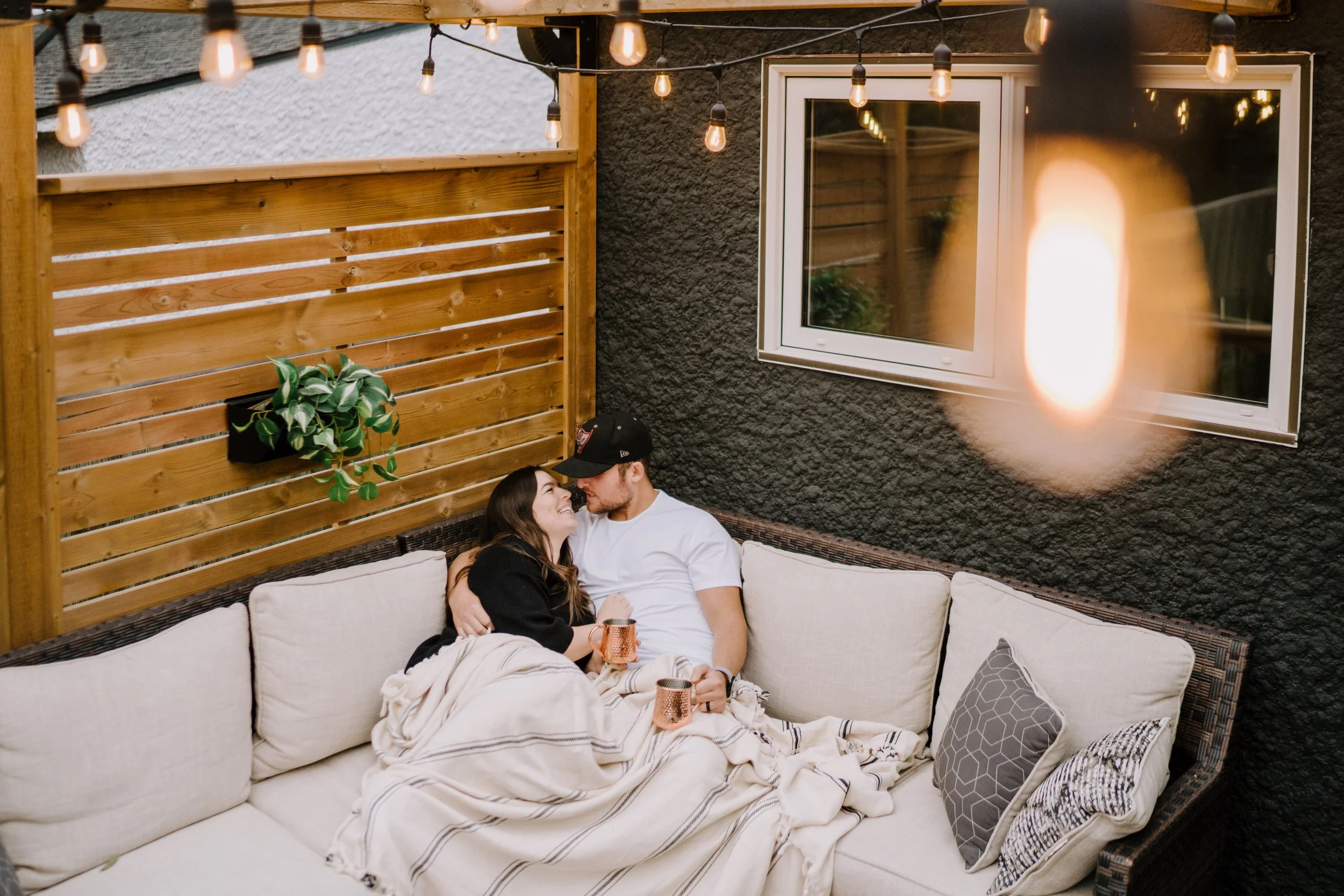 Danica + Ryan - In Home Couples Shoot