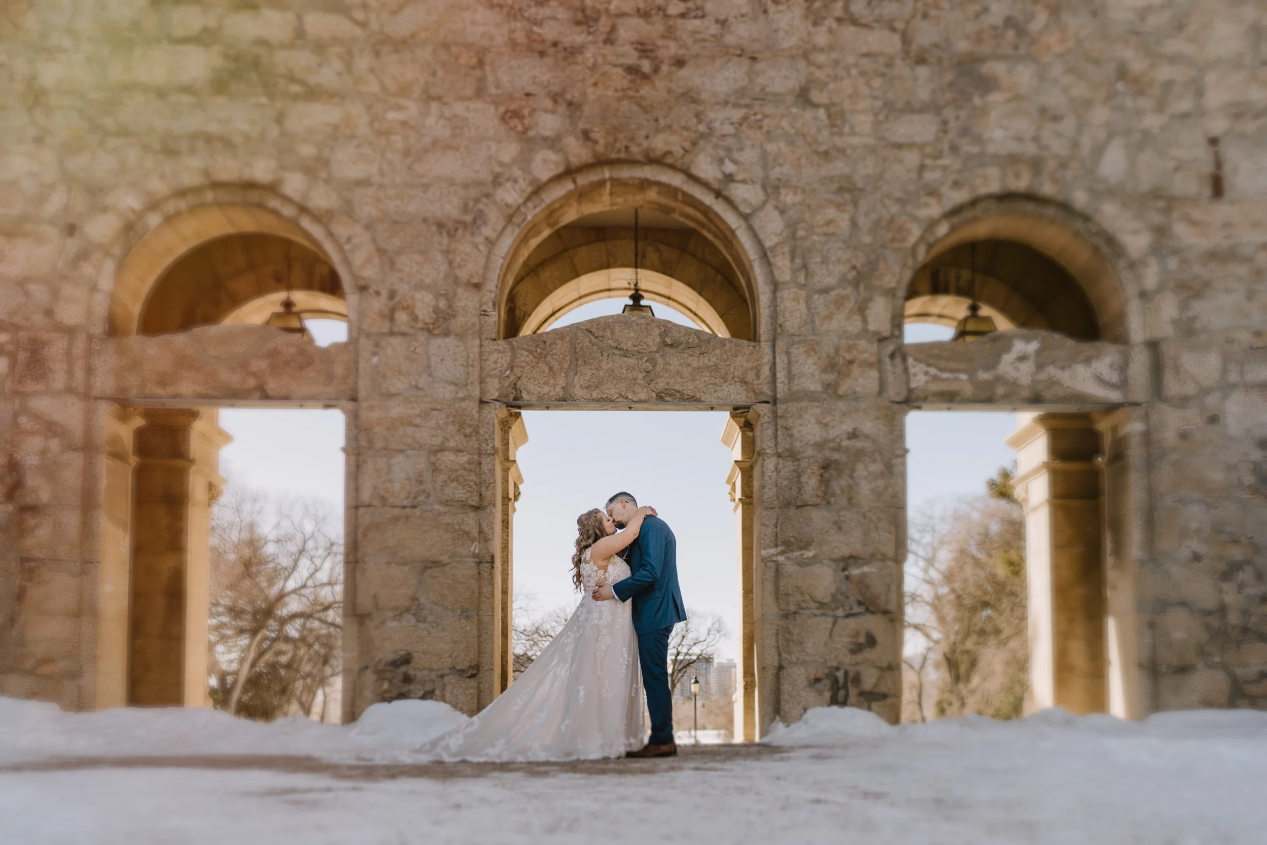 Jenna + Curtis - Fort Garry Hotel Winter Wedding