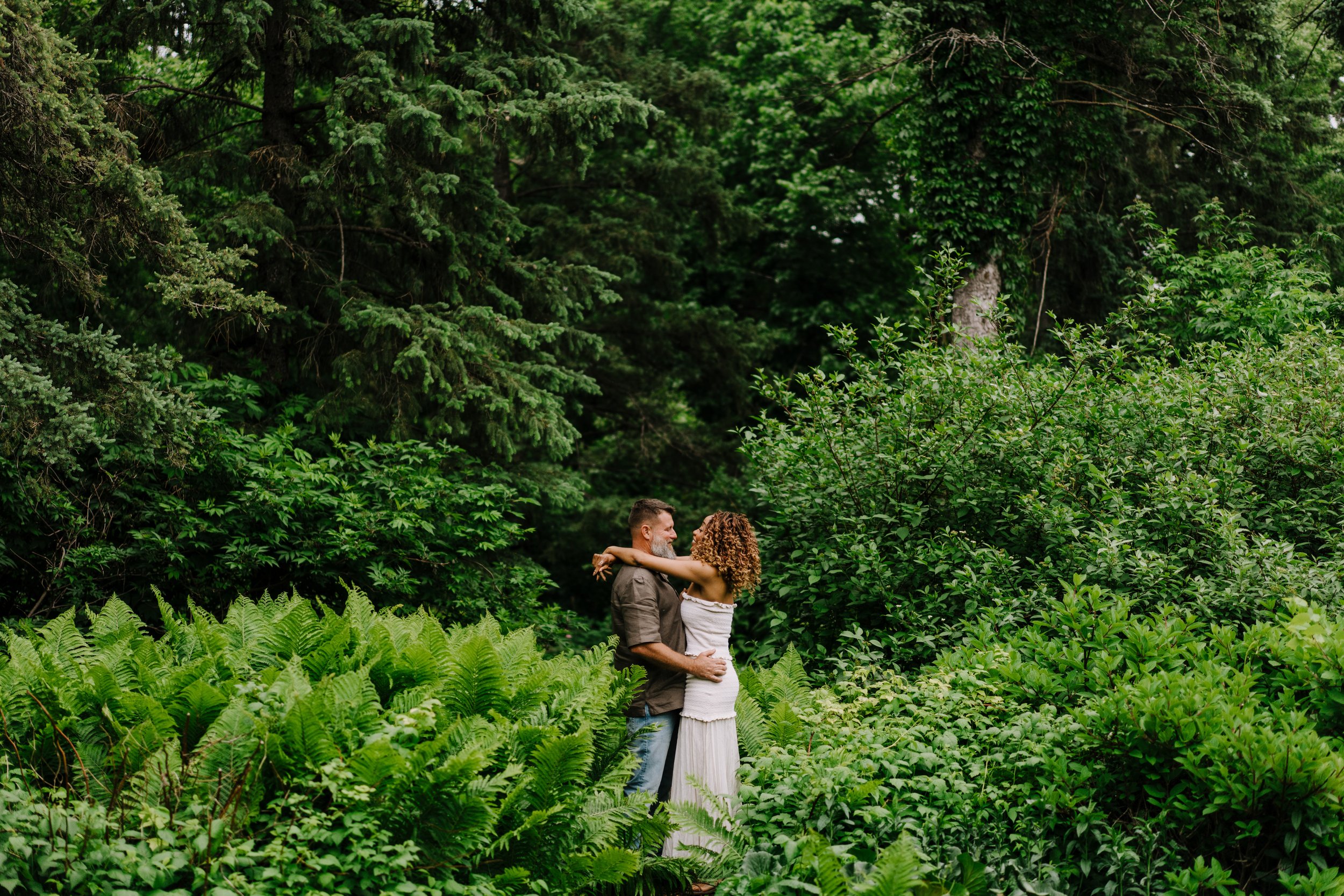 Angie and Jenson - Assiniboine Park Engagement