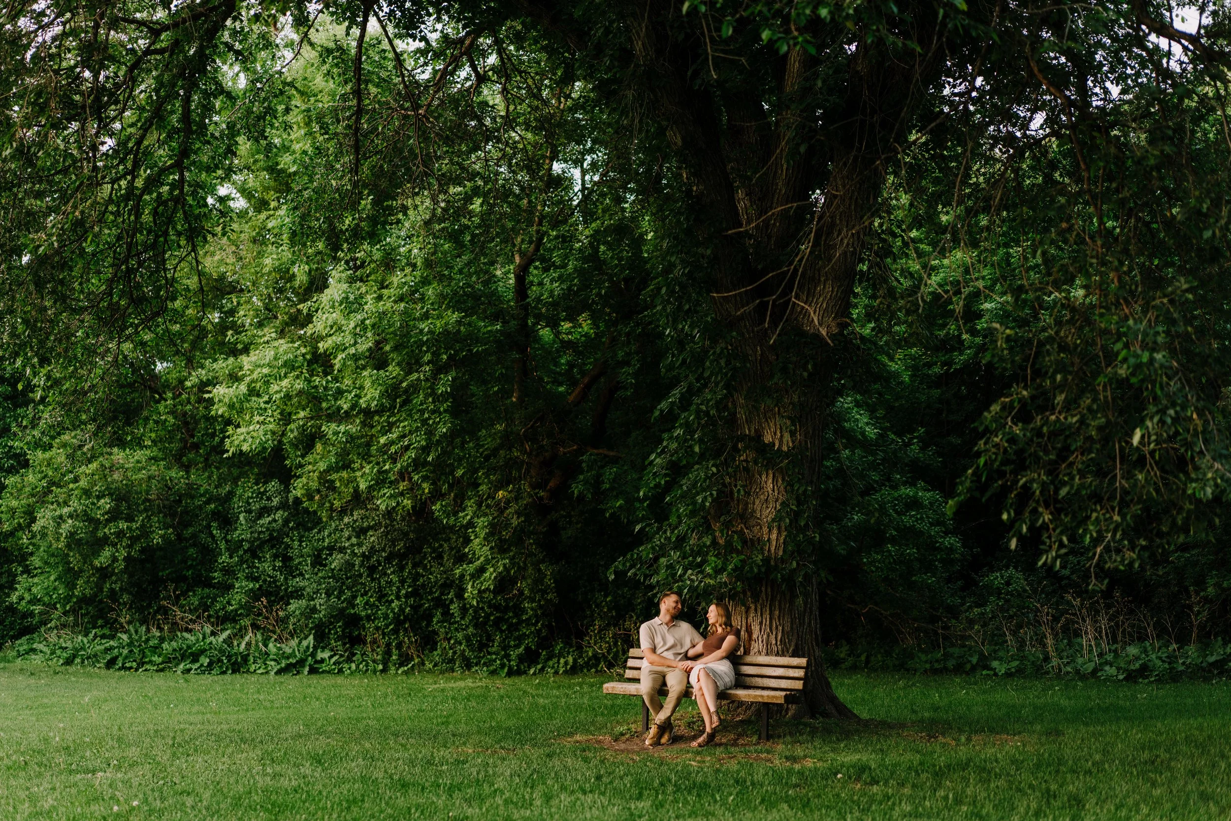 Nicole and Dimitry - Assiniboine Park Engagement