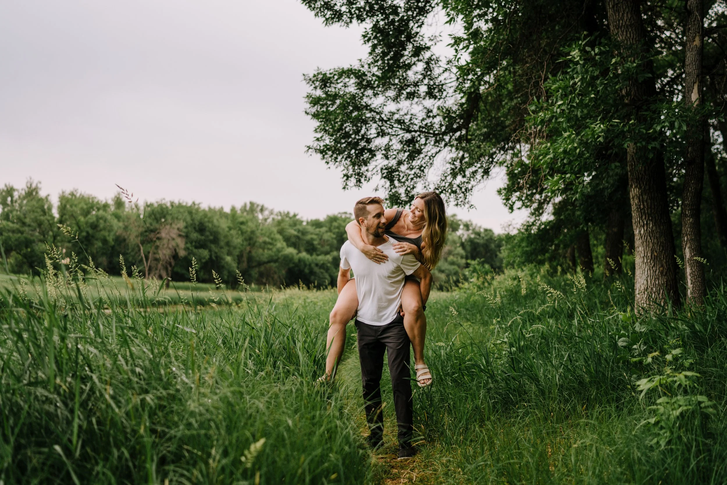 Mel and Ben - La Barrier Park Engagement