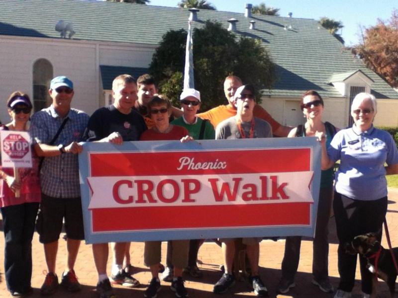 FIRST CHURCH PARTICIPATES IN PHOENIX CROP WALK!