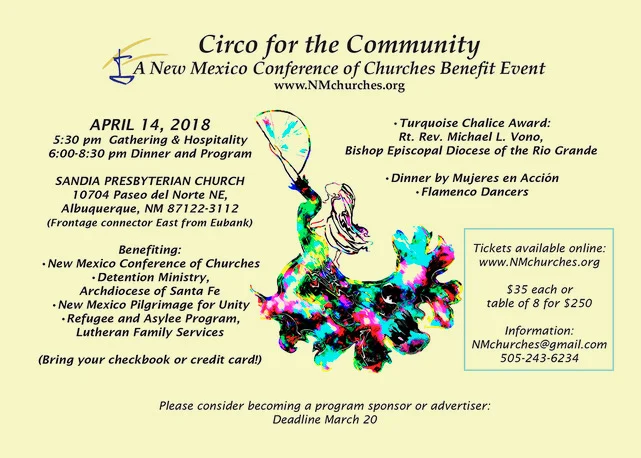 New Mexico Conference of Churches Benefit Dinner 