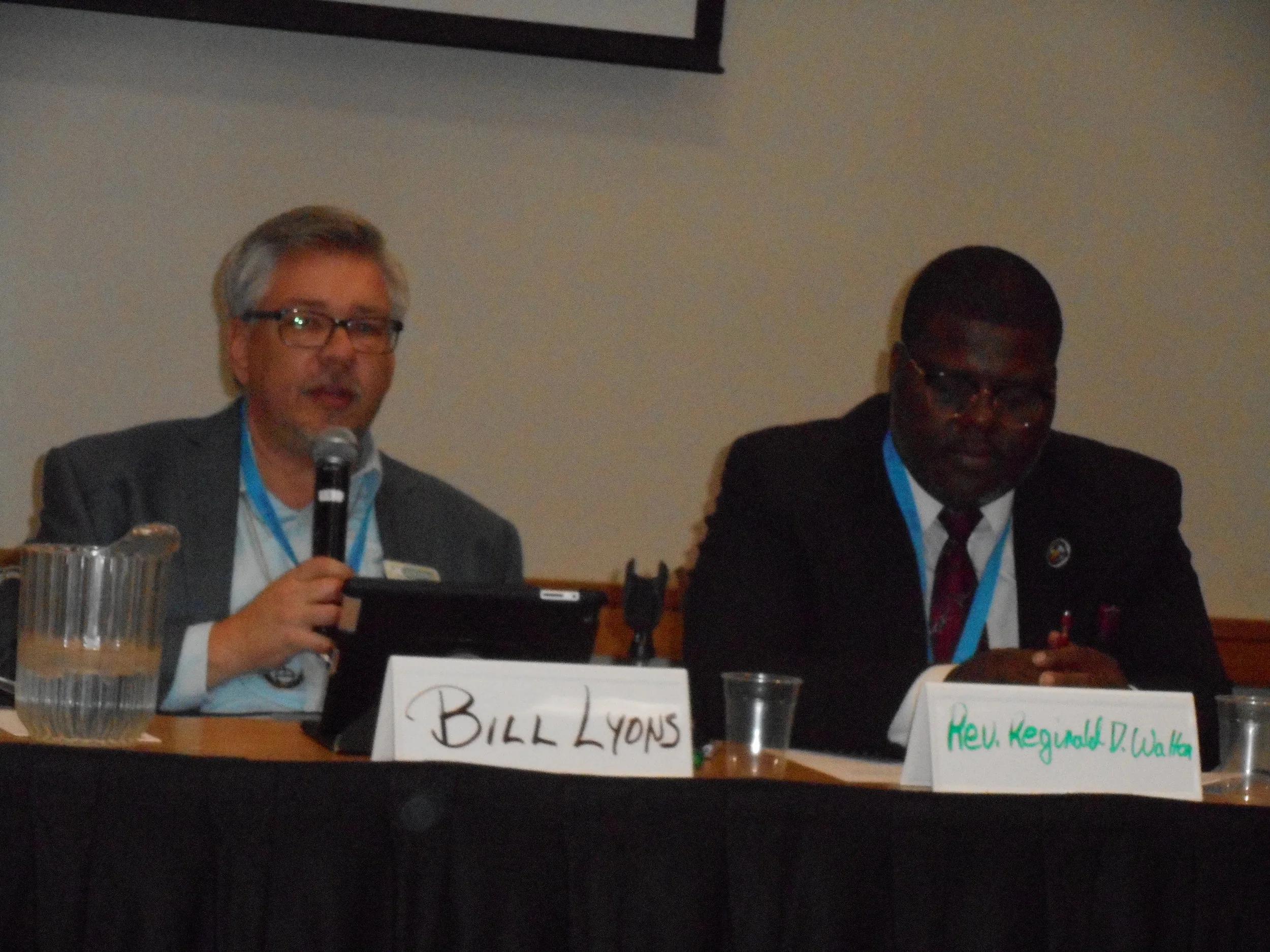 Conference Minister Bill Lyons on panel at 5th Annual Integrated HIV Symposium 