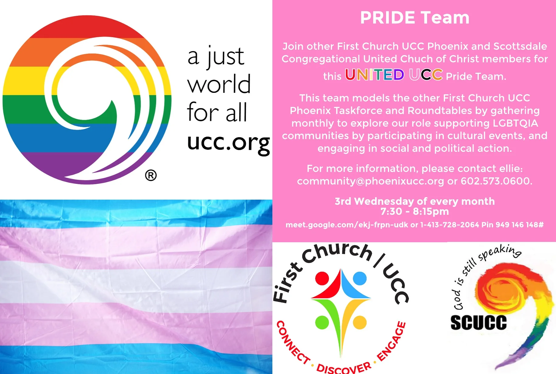 Phoenix multi-church PRIDE Team monthly meeting