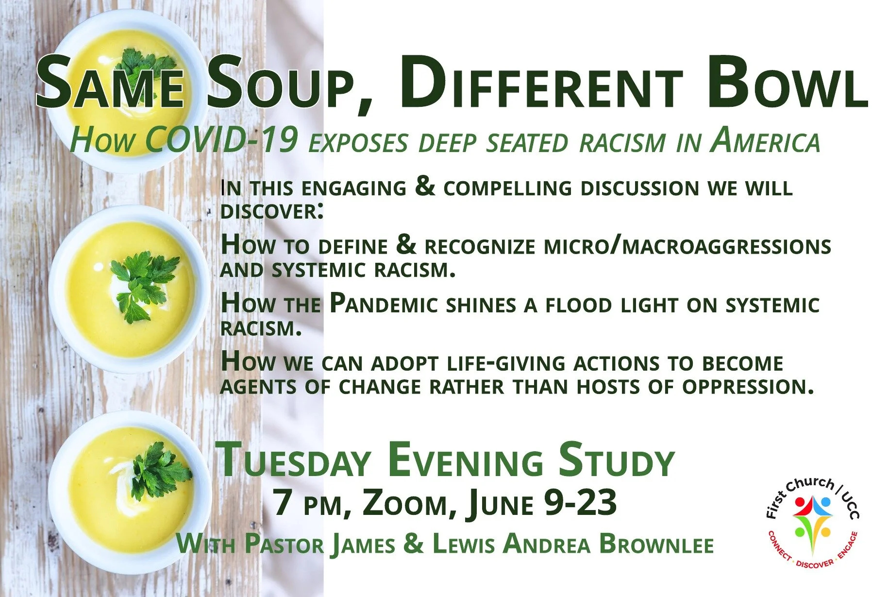 Same Soup, Different Bowl