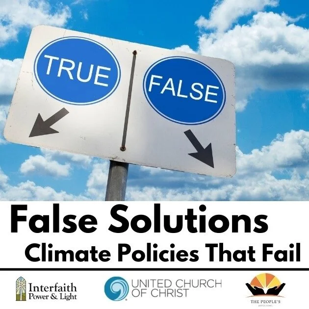 UCC Webinar—False Solutions: Climate Policies That Fail