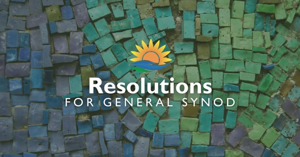 "Very short summaries" of Synod resolutions compiled by Rev. Dr. Gloria Smith