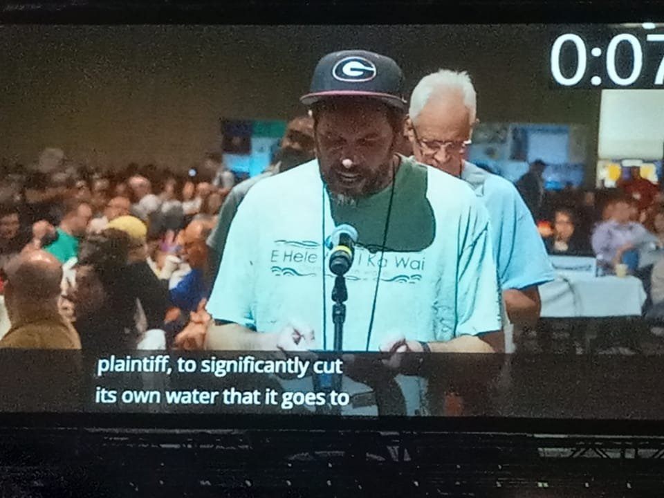 0703 Rev Drew Terry at speakout re Arizona - Navajo water.jpg