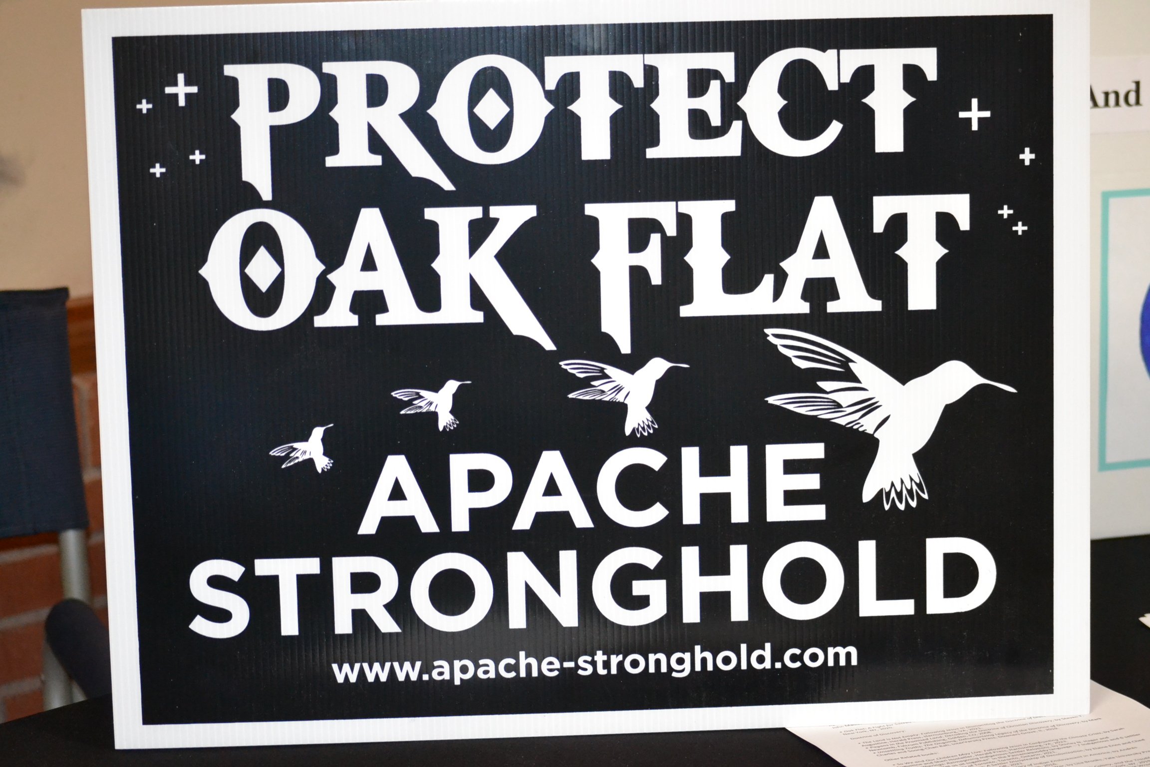 protect oak flat sign by tina.JPG