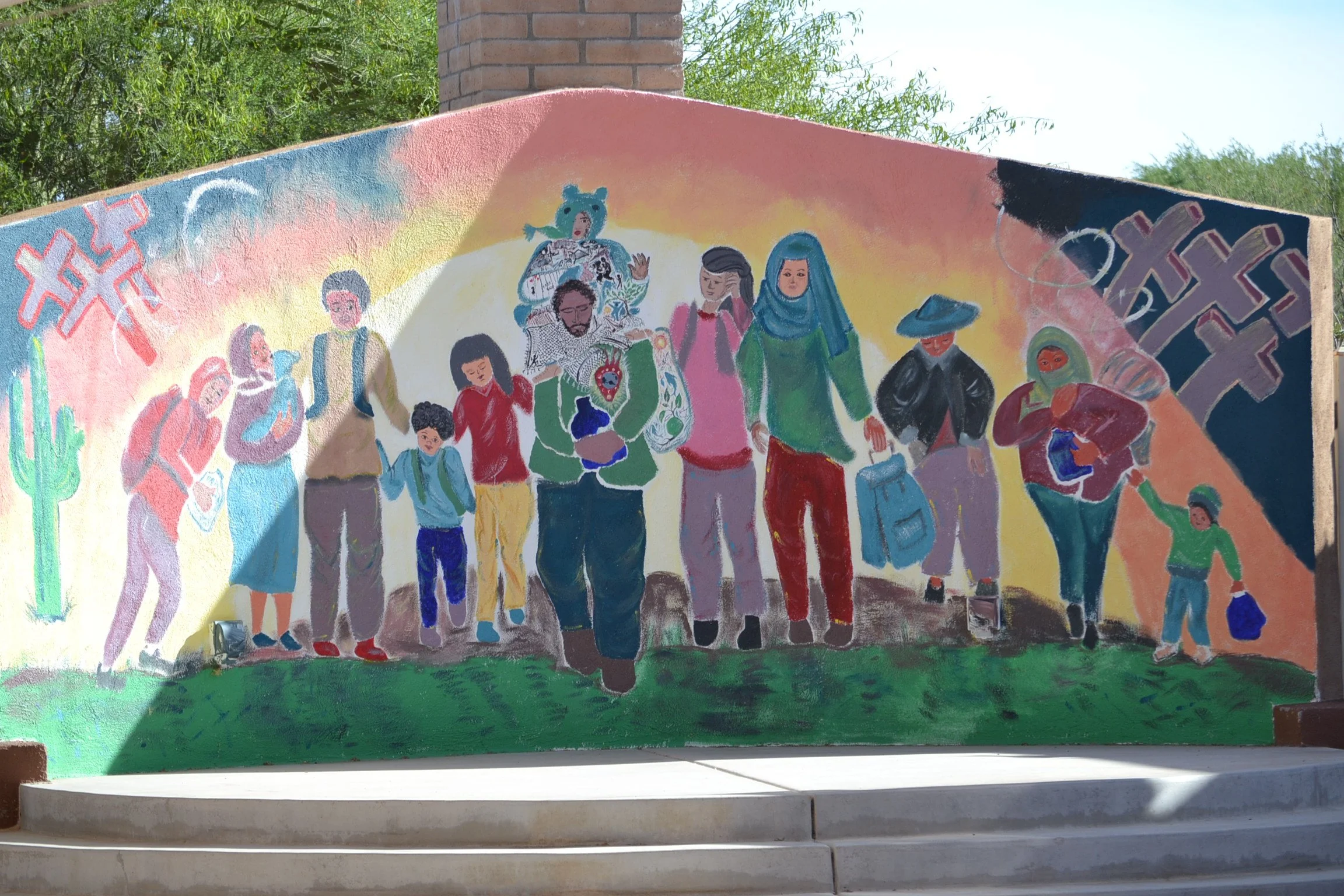 TGS courtyard mural.JPG