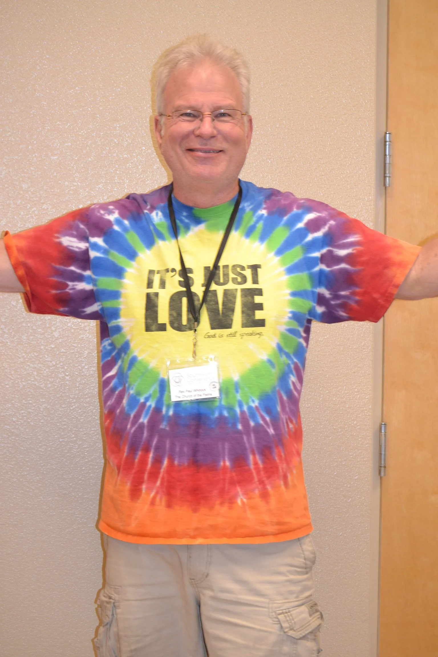 Paul Whitlock its just love shirt.JPG
