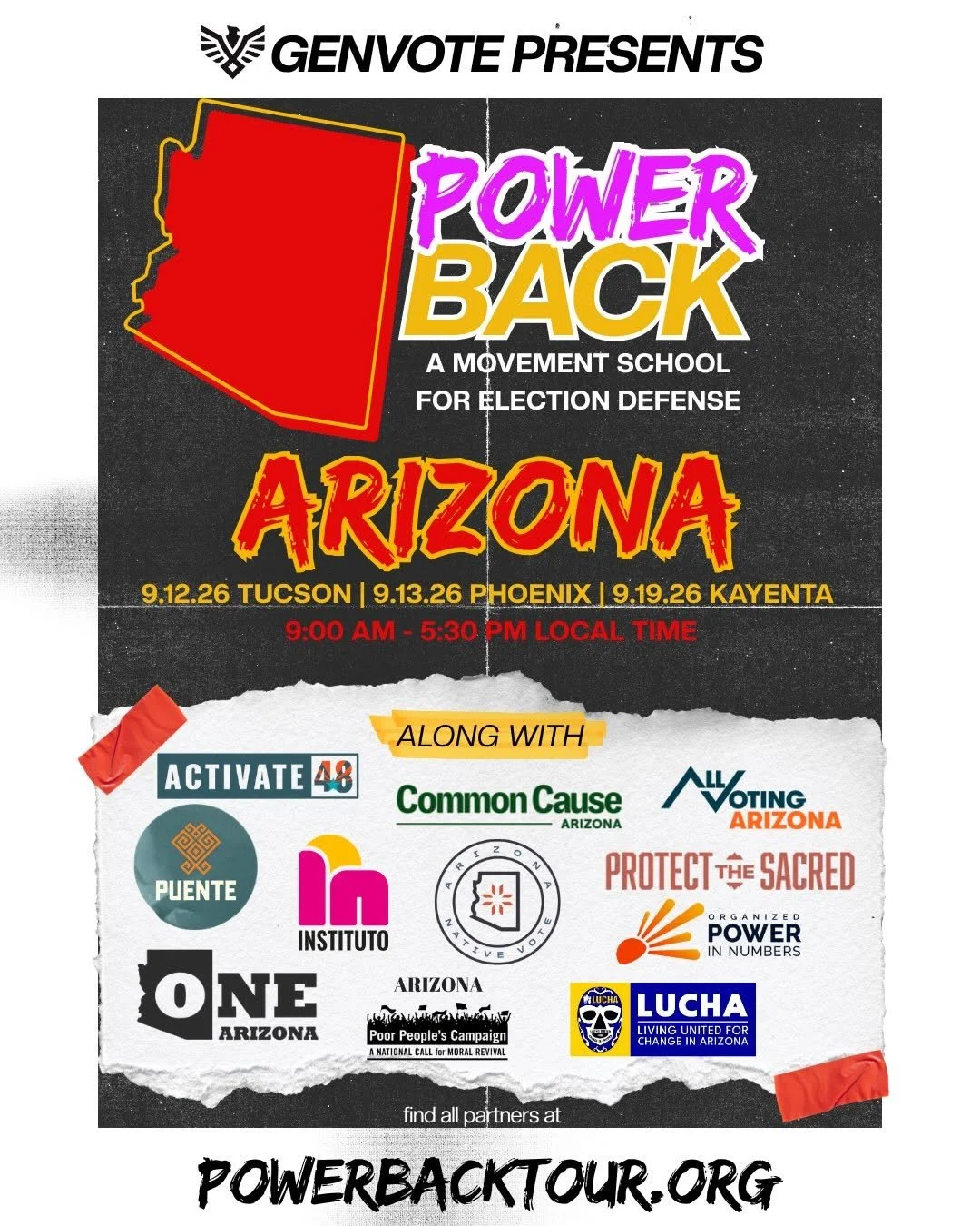 Generation Vote Offers Stipends and Transportation for Arizona PowerBack Movement School Participants