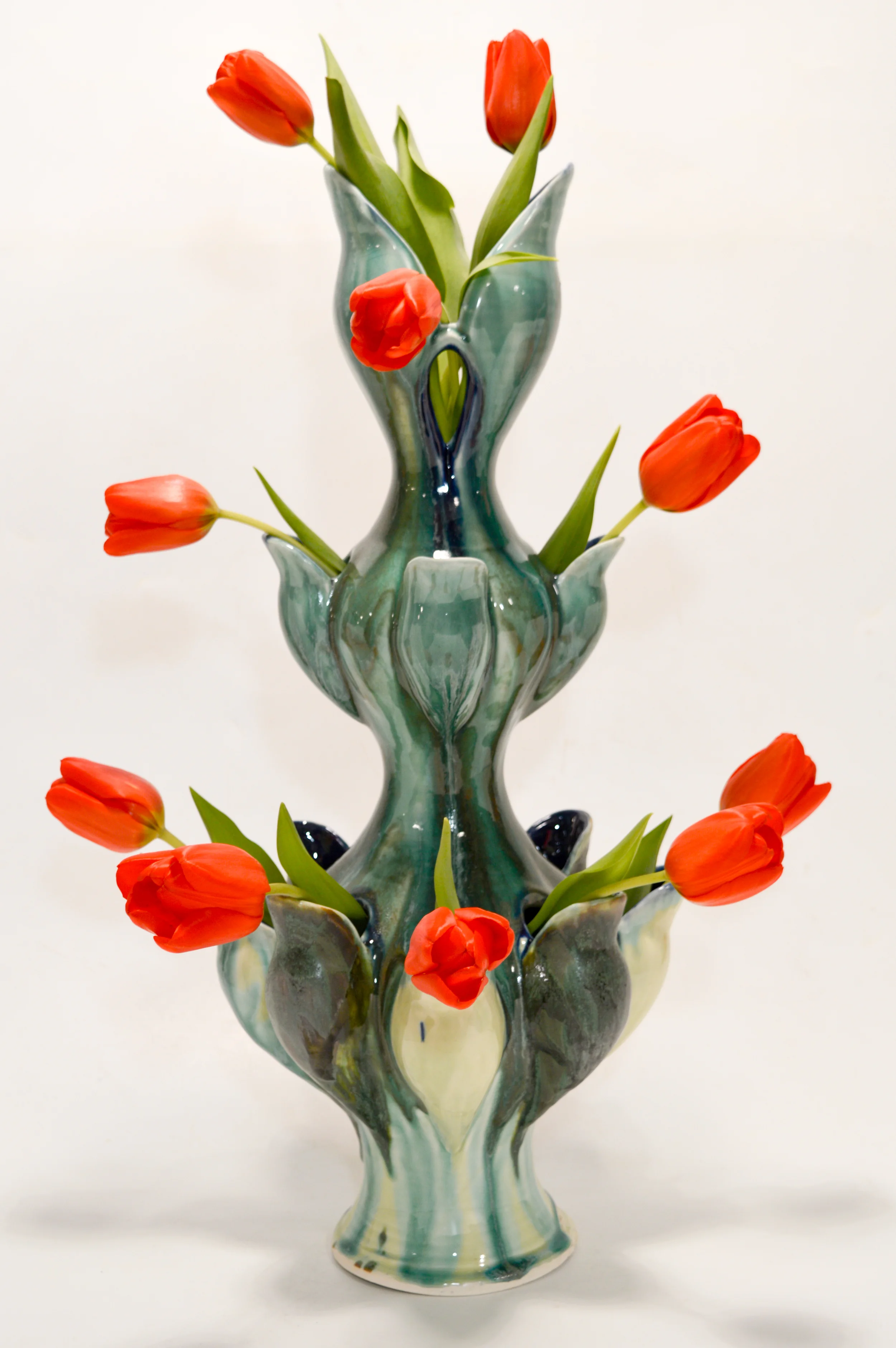 Green Tulipiere- Detail