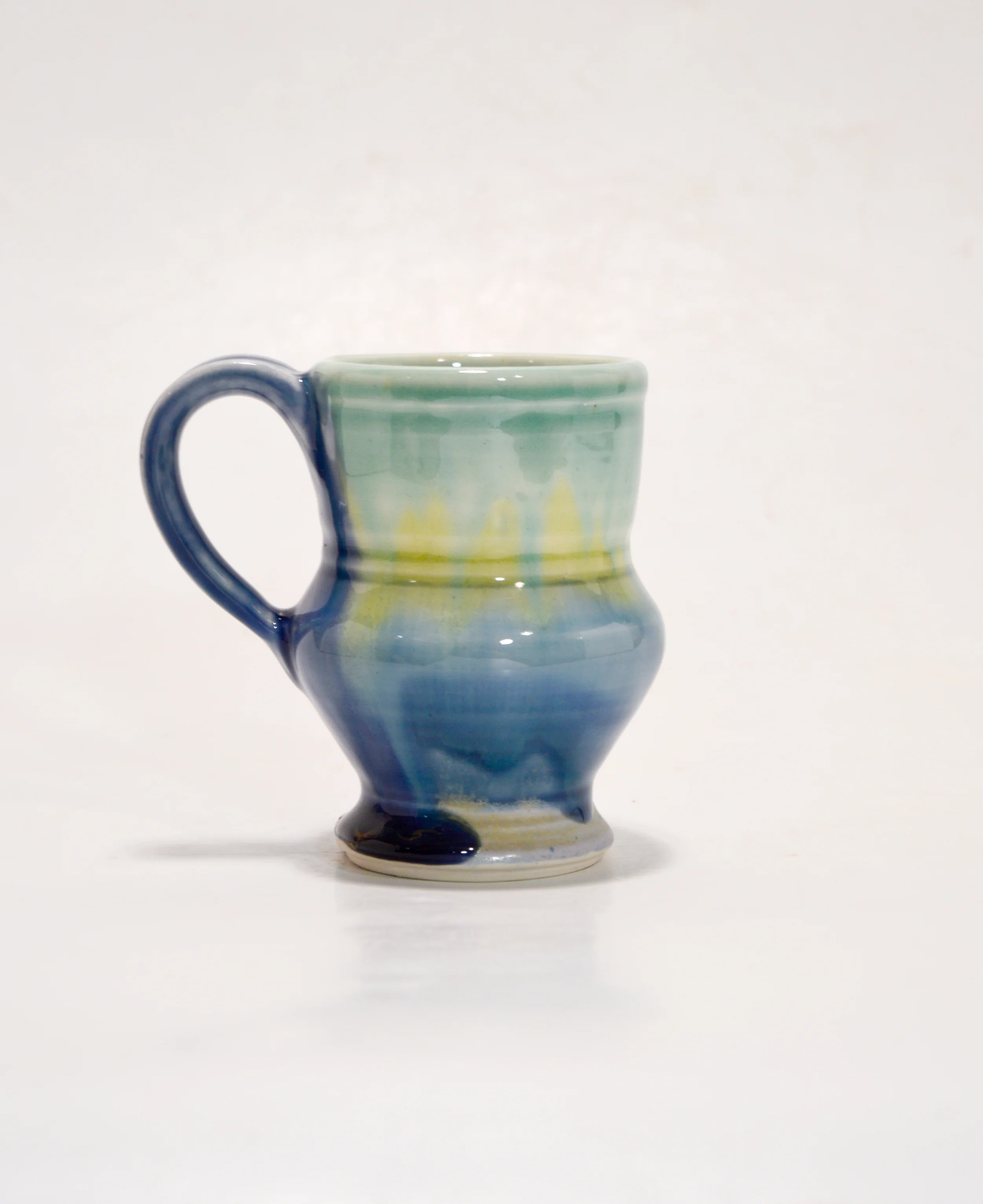 2016, Porcelain, Polychrome glaze ^6, 5" x 4"