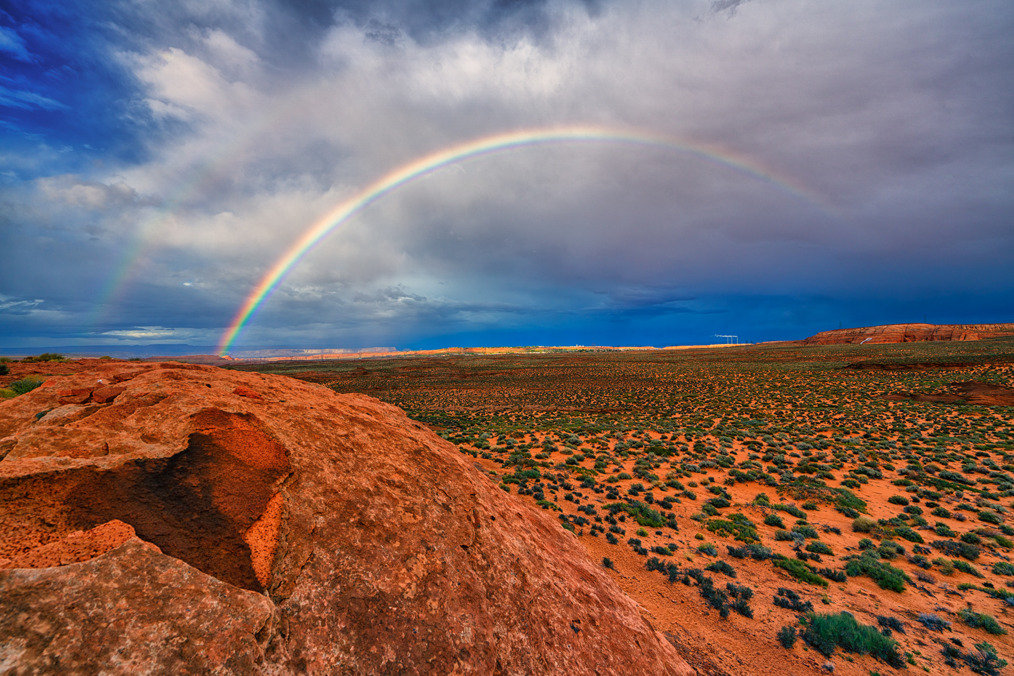 Horseshoe Bend Rainbow