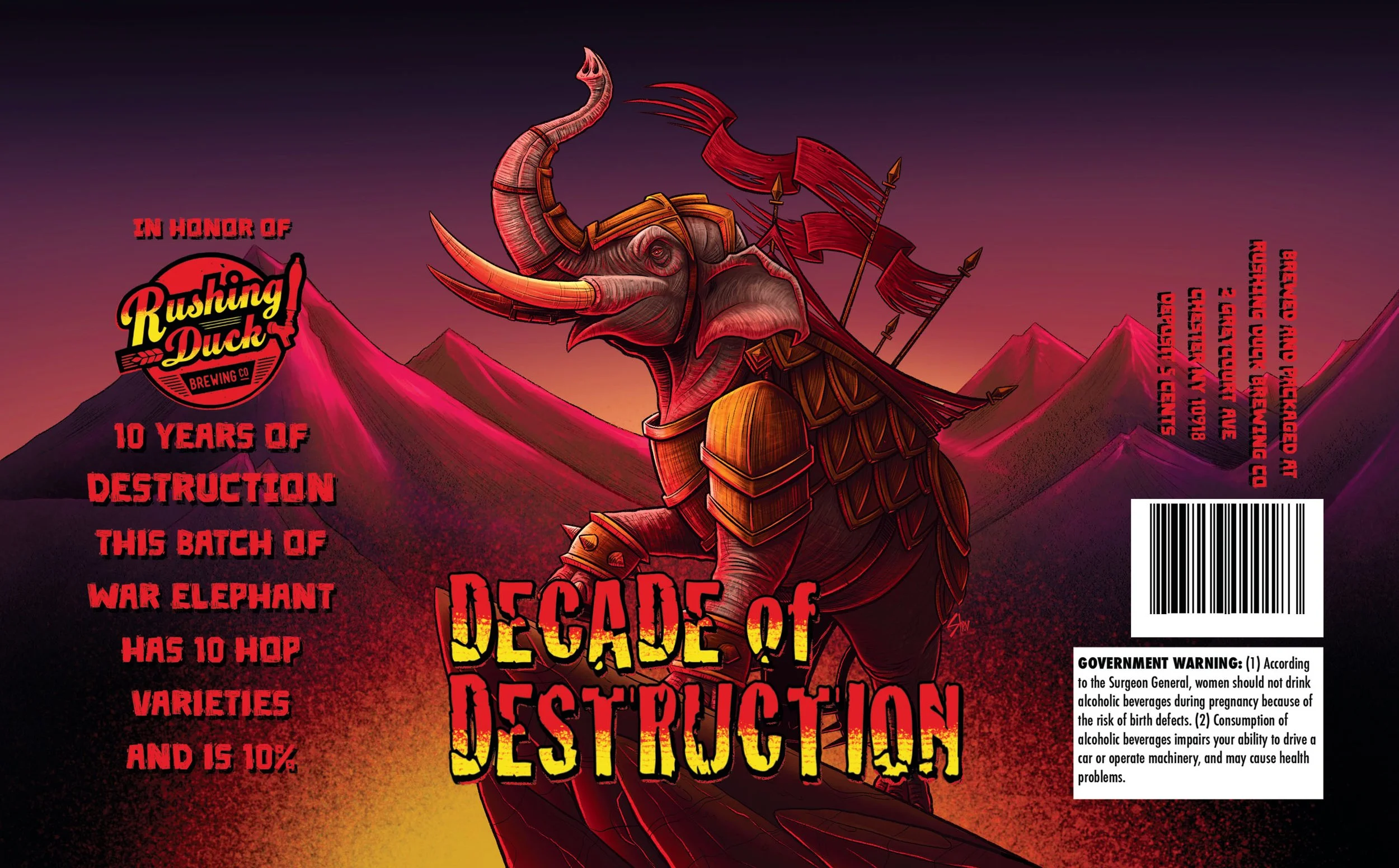 Decade of Destruction 10 Hop IPA
