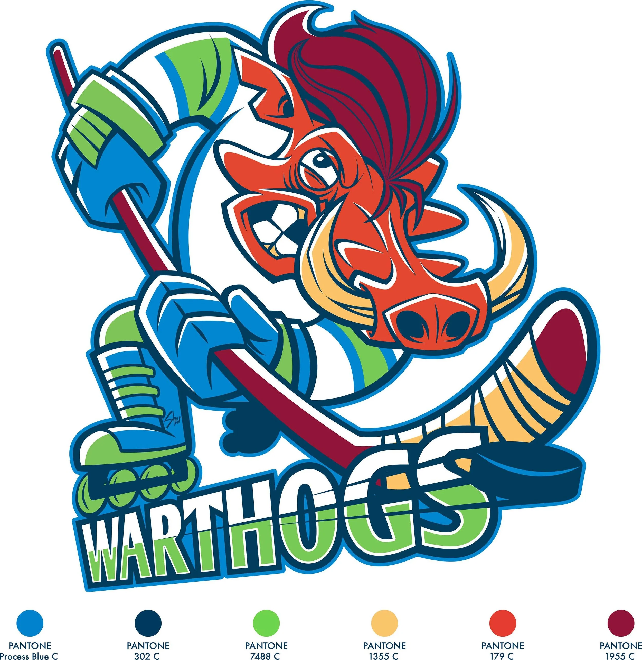 Warthogs Color Callout