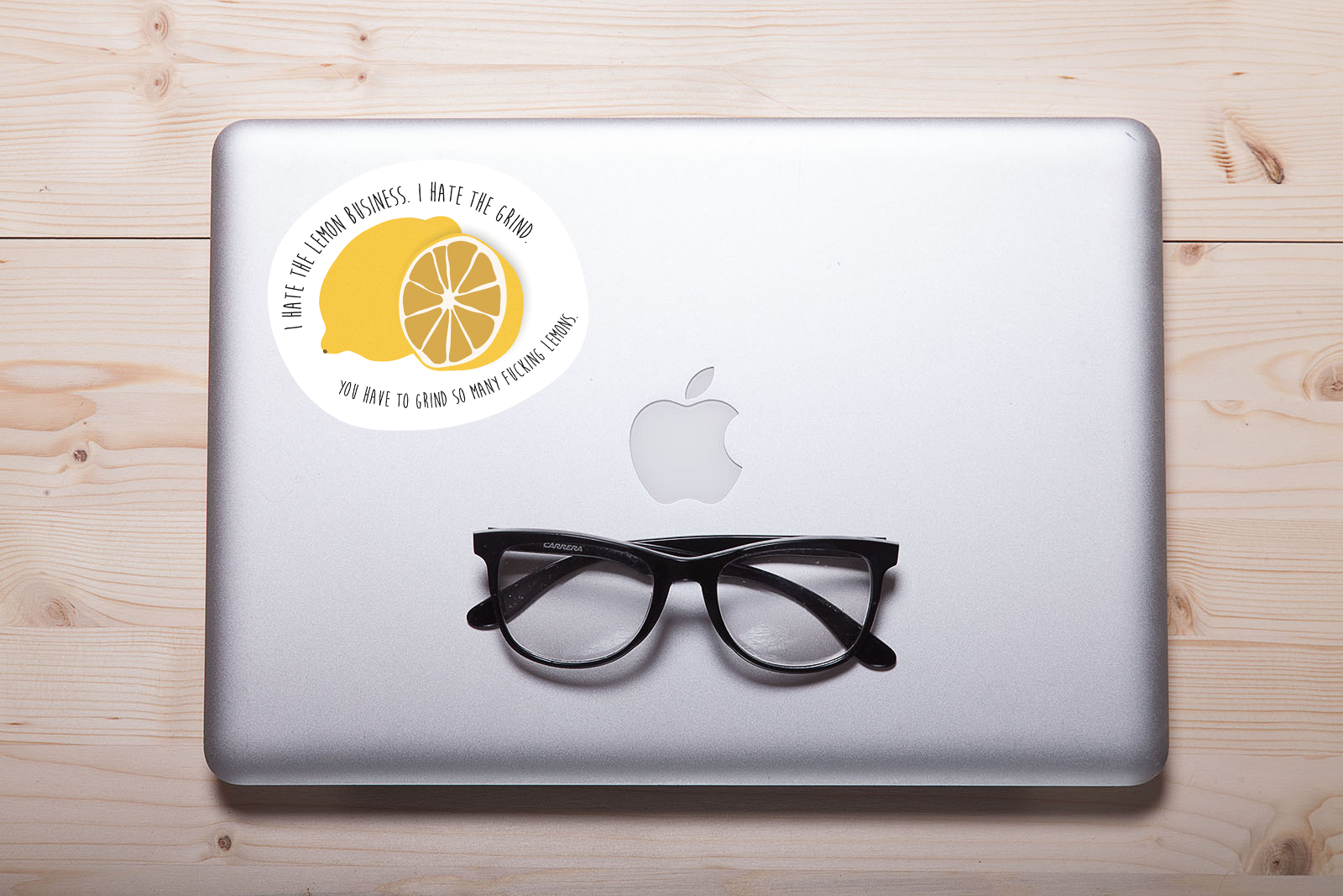 Arrested Development "Lemons" Laptop Sticker