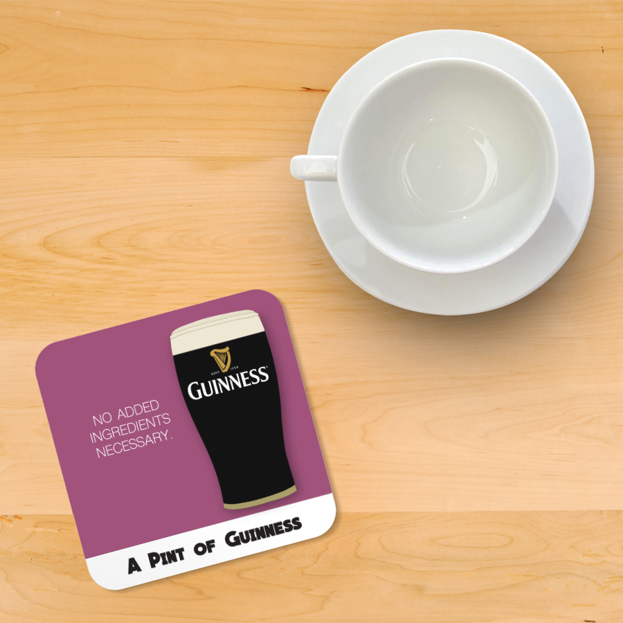 Guinness Recipe Coaster