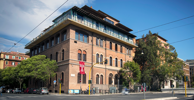 Studio Monitor at Temple University Rome, 2018