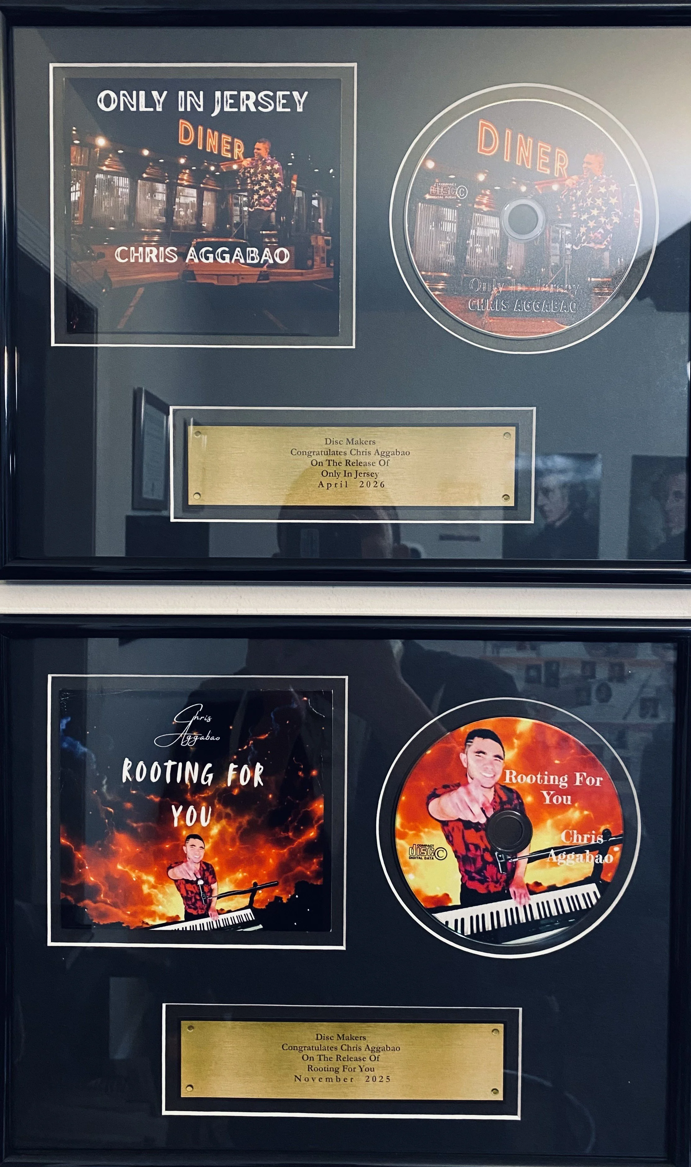 Albums "Only In Jersey" and "Rooting For You"