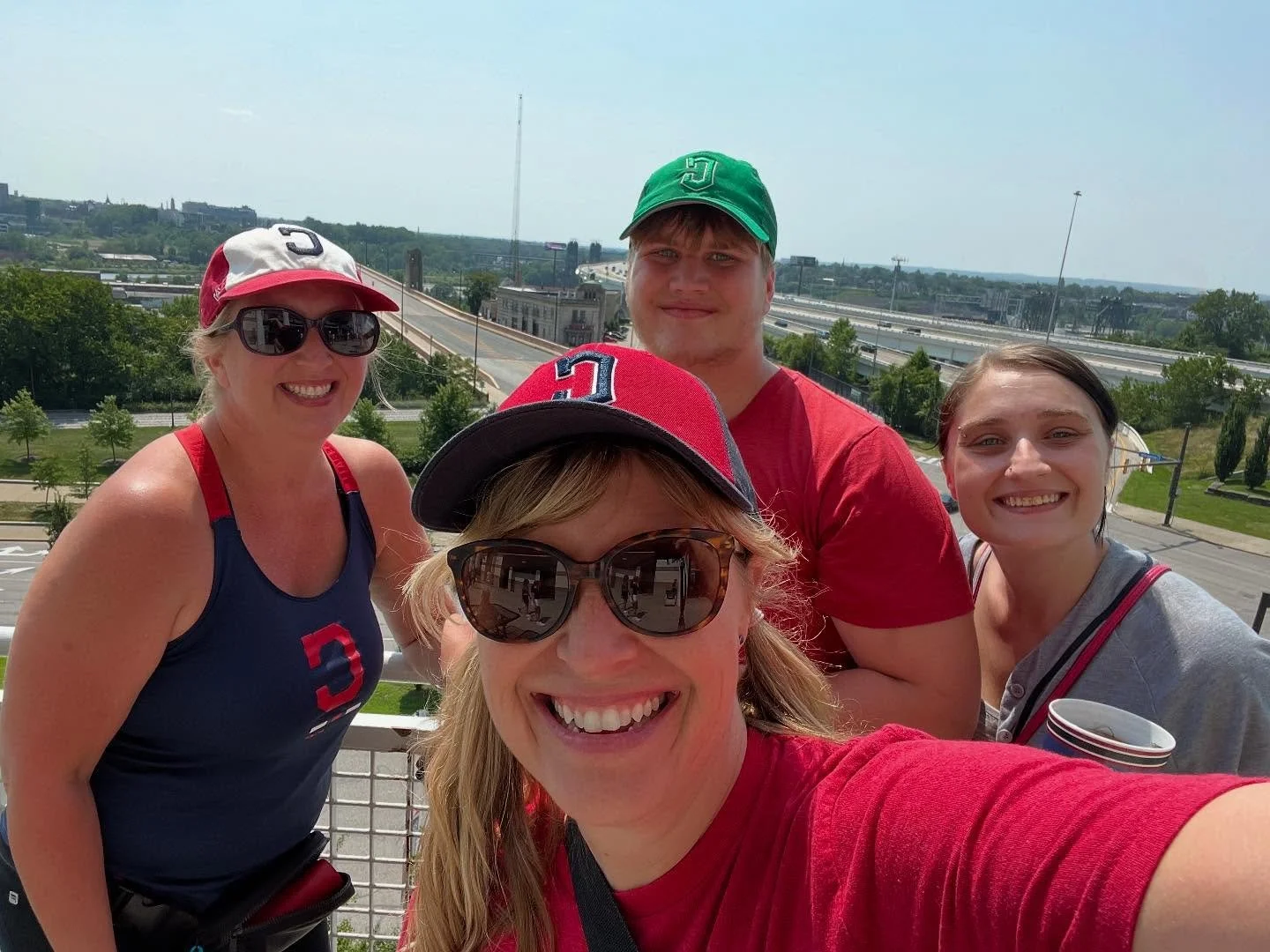 Fun times with the @cleguardians Can’t resist rooting for the home team when they are named for Art Deco sculptures!
.
#artdeco #baseball #guardiansoftraffic #guardians #TheLand #Cleveland