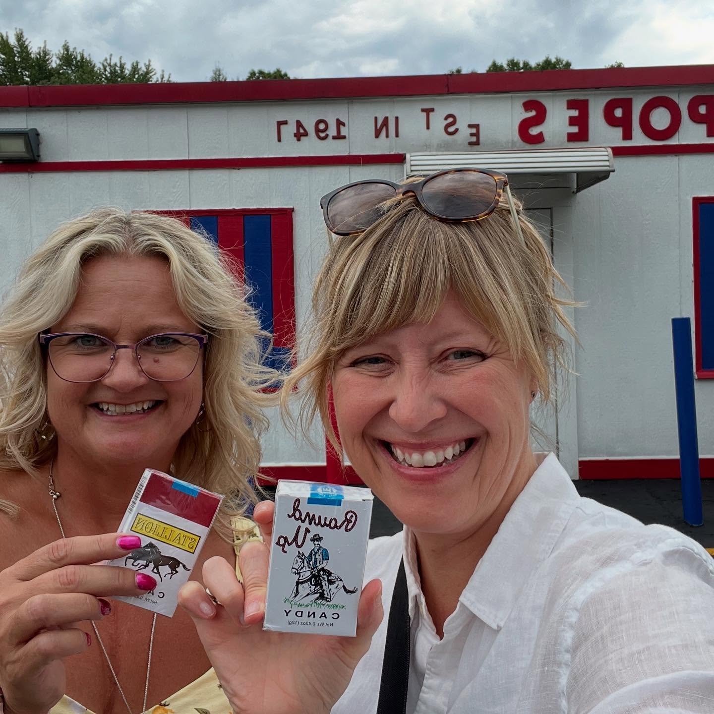 Visiting the Warren/Niles region of Ohio to see my cousins….Pope’s was a general store at the top of my Grandparent’s street…we’d beg for a dollar and walk up there to buy candy. The store survived the May 31, 1985 tor