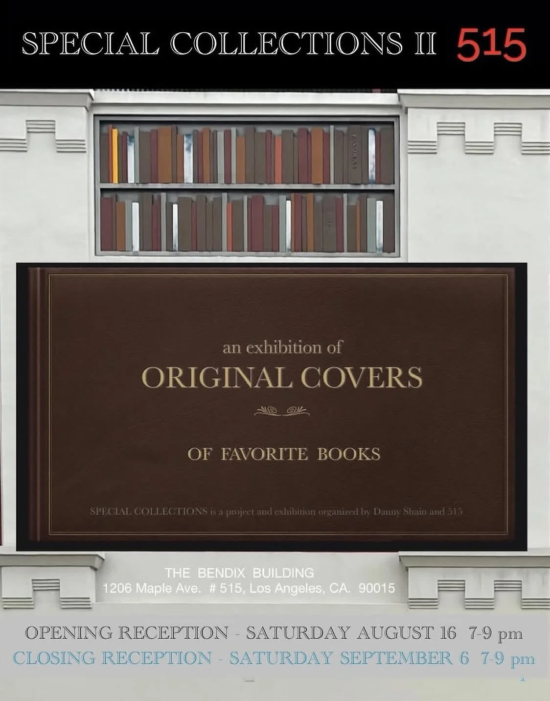This Saturday!!! I’m pleased to be included in the second iteration of Special Collections, curated by Danny Shain. This time around, we were asked to be invite another artist, so I asked our new painting and drawing Professor at CSUN, Sunyoung