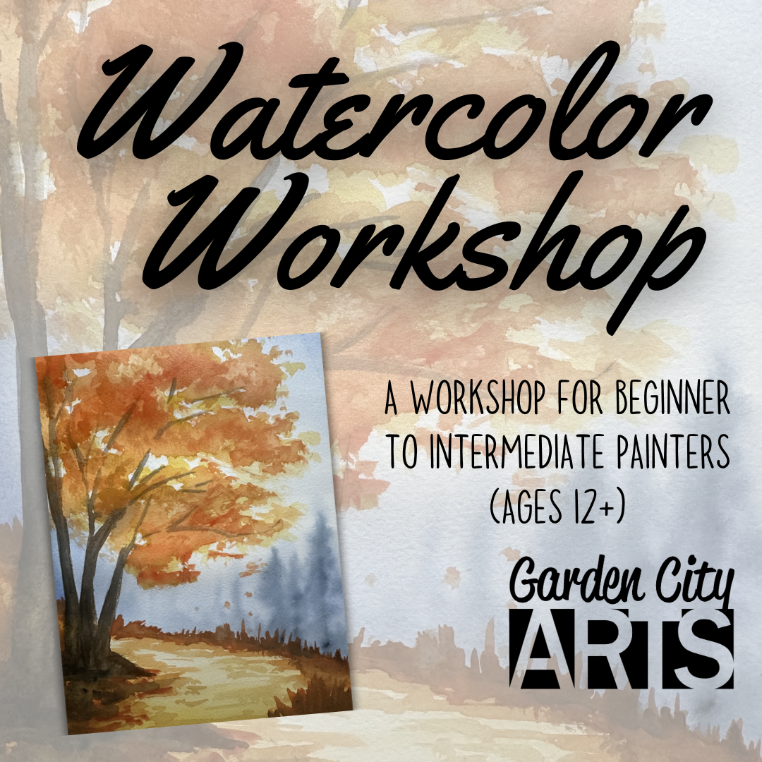 Watercolor Workshop - Nov 7th (Afternoon Session)