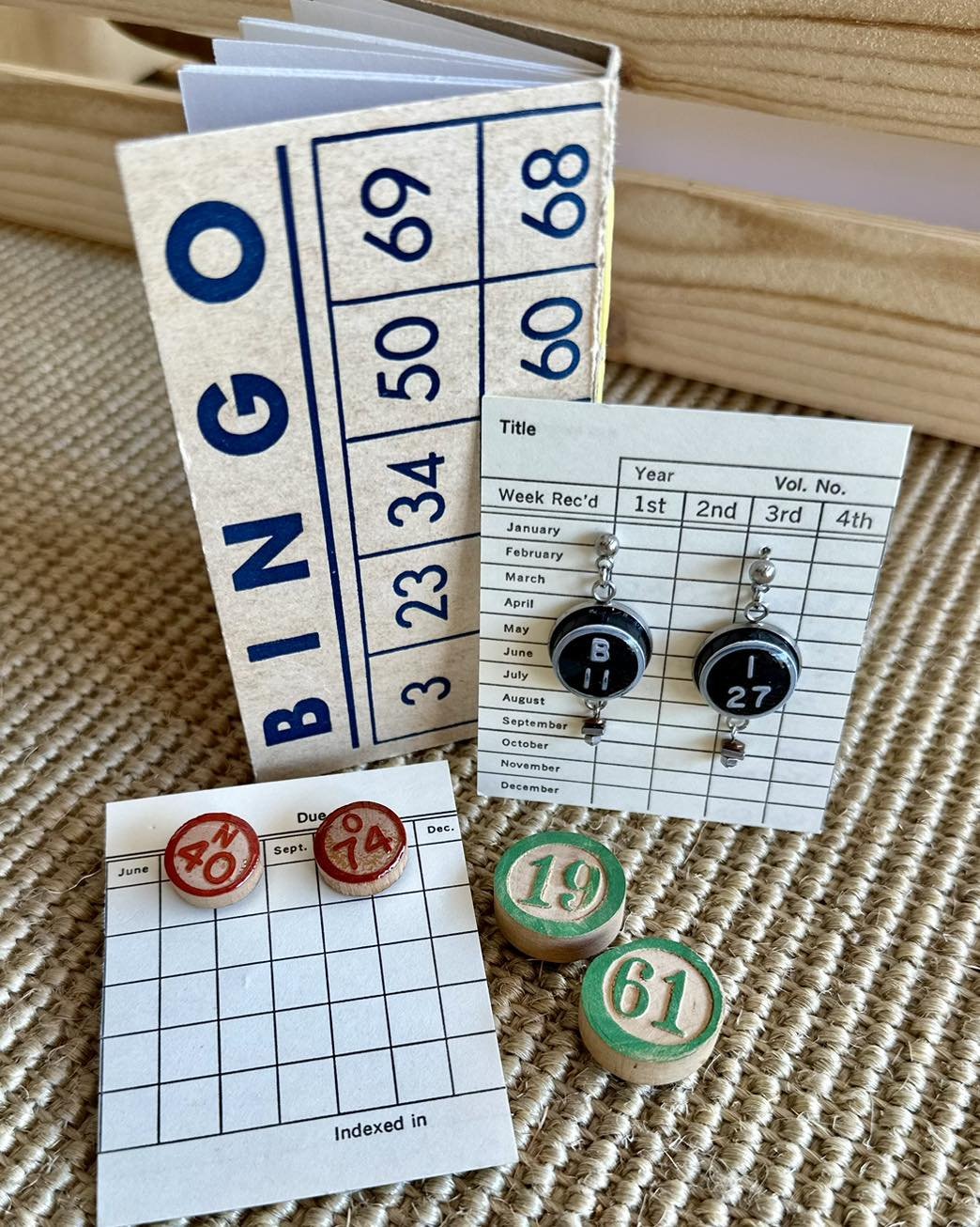 Did somebody say &lsquo;BINGO&rsquo;!? Paper &amp; Brambles has the perfect gift for the Bingo player in your life or the vintage enthusiast. The products feature are made with upcycled, vintage materials.

Stop by Garden City Arts and find lots more