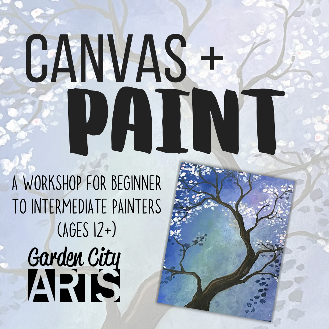 Canvas+Paint - March 26th (spillover class)