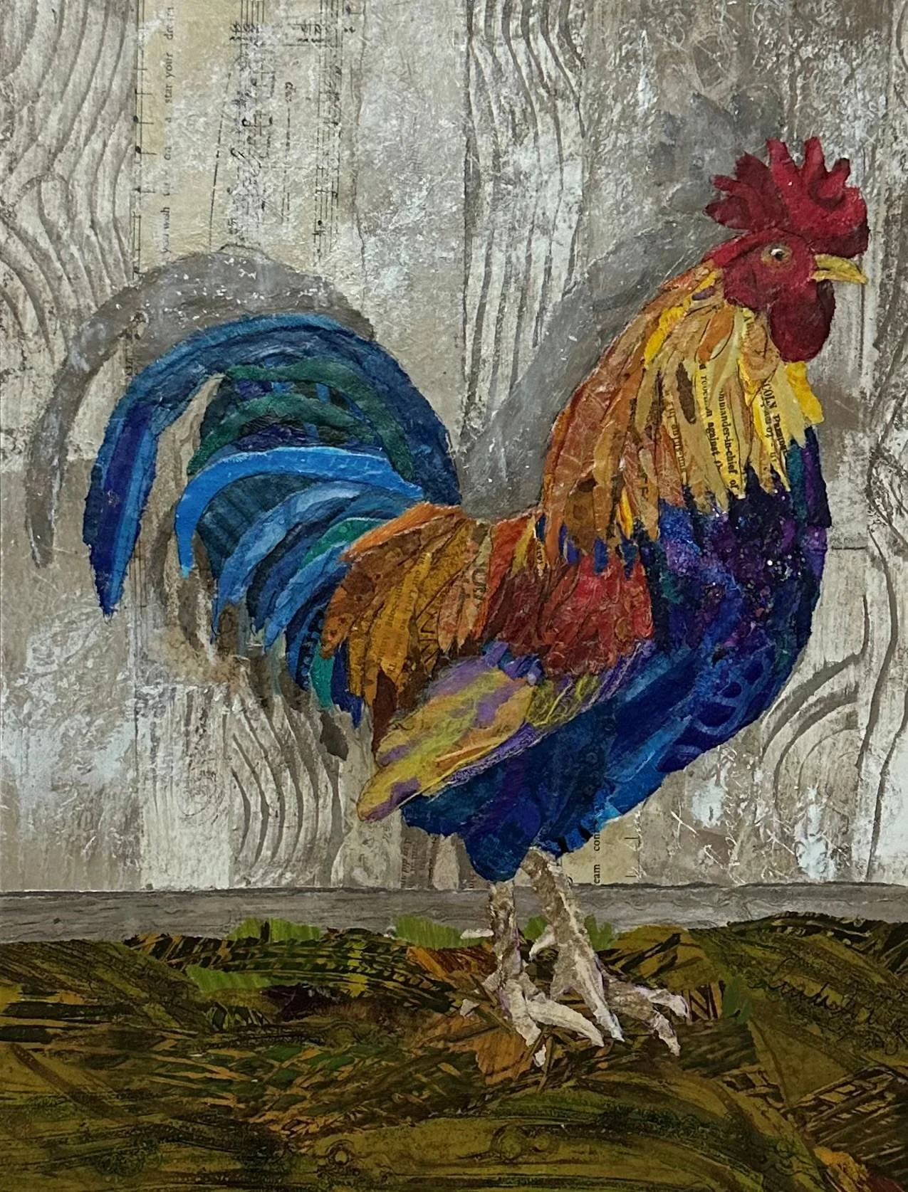 Original Artwork by Linda Illgner "Behind the Barn"