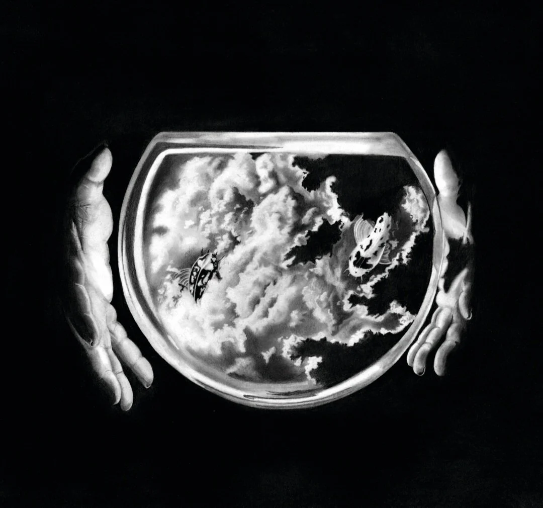 Original Artwork by Laura Jones "Two Lost Souls"