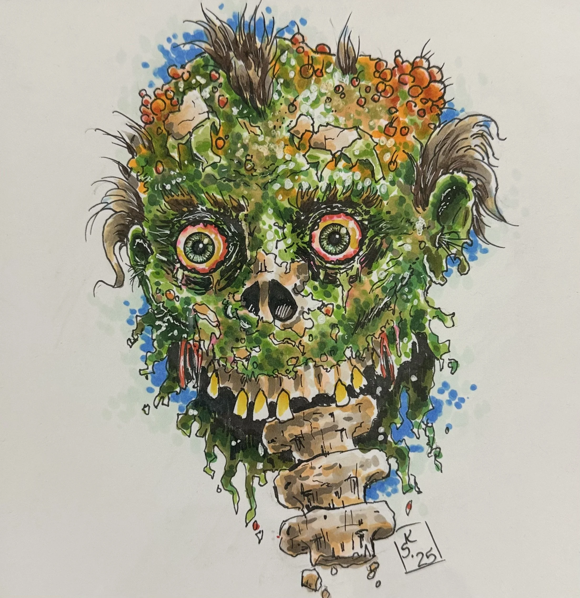 Original Artwork by Kendall Stevenson "Speak No Evil"