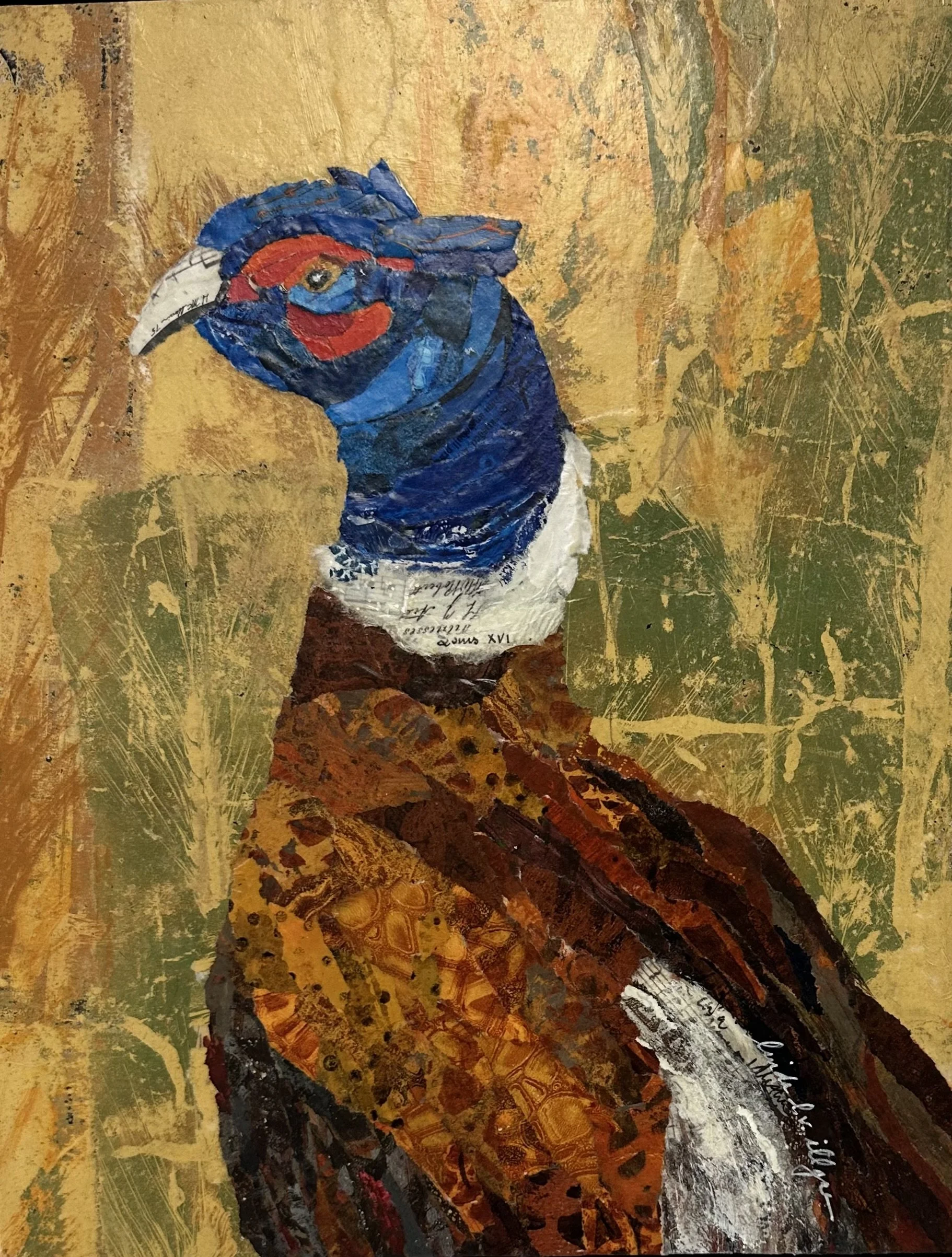 Original Artwork by Linda Illgner "Hiding Out"