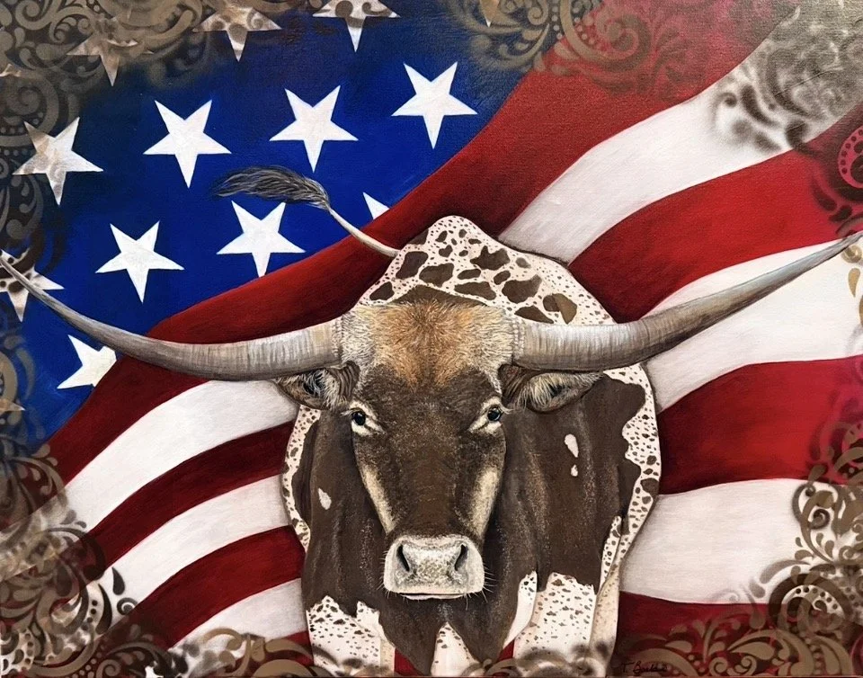 Original Artwork by Tara Boaldin "Ain't that America"