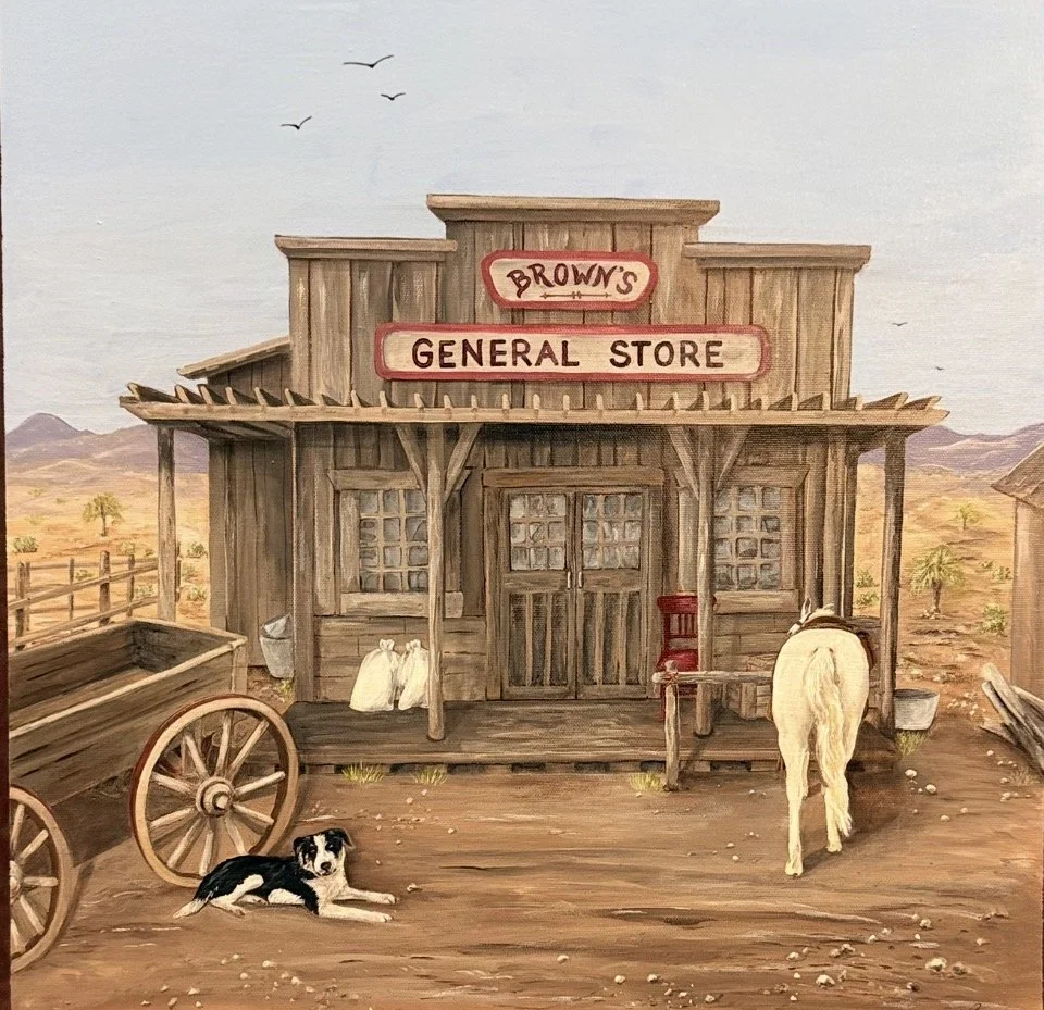 Original Artwork by Tara Boaldin "Pit Stop"
