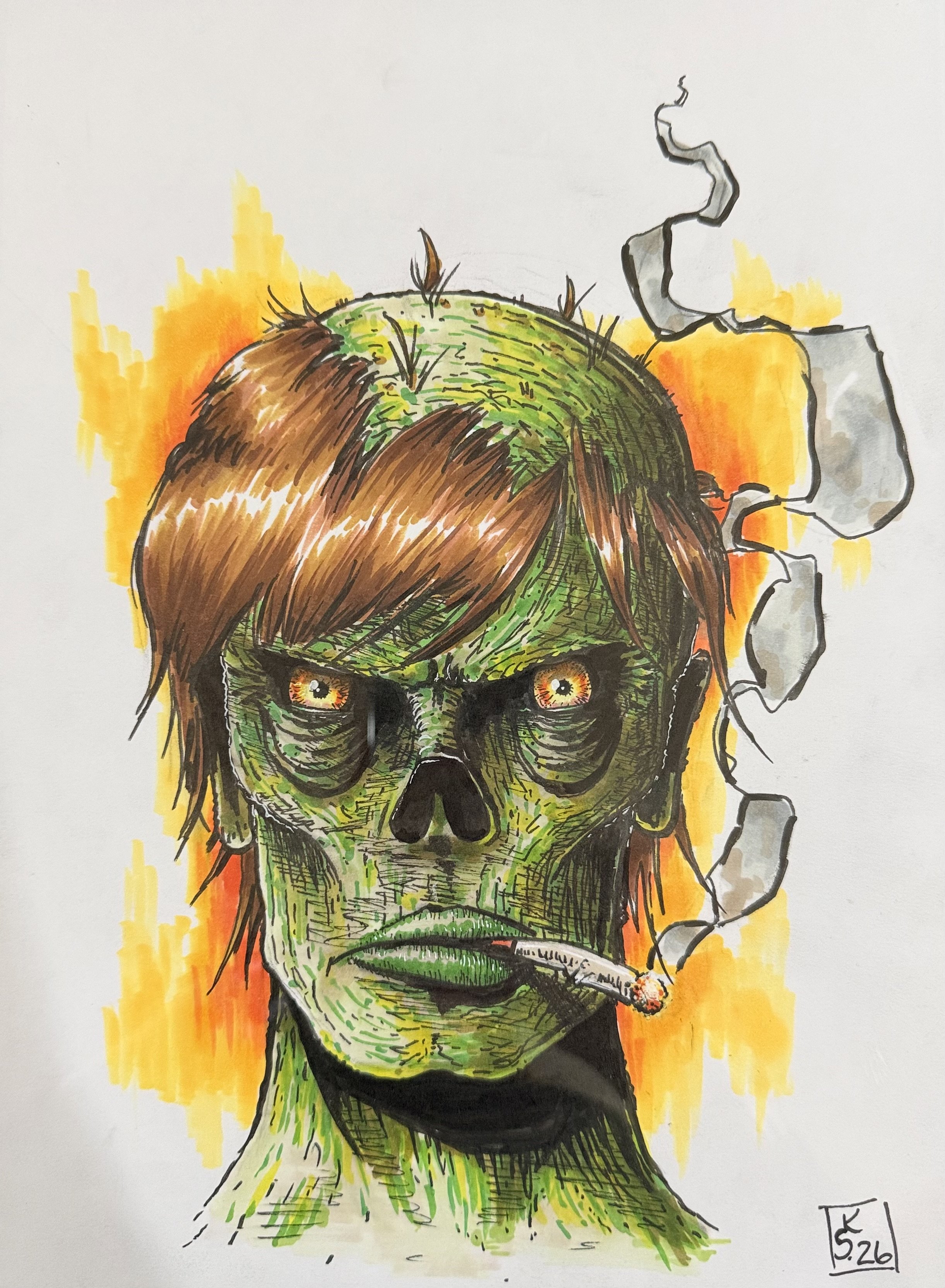 Original Artwork by Kendall Stevenson "If You Got It"