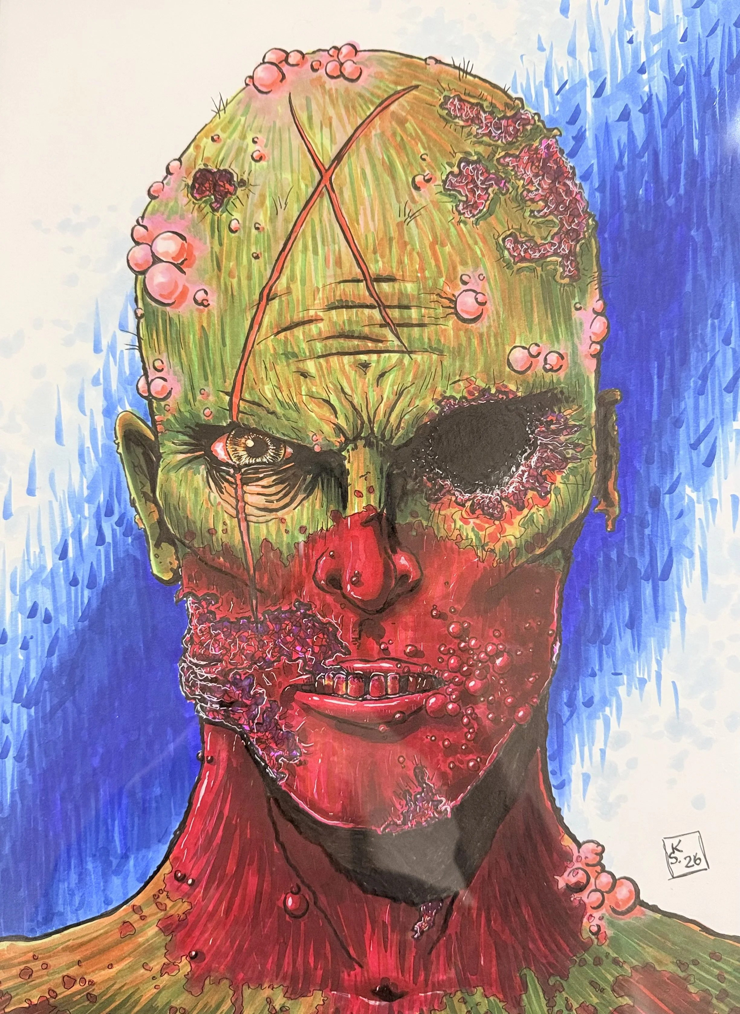 Original Artwork by Kendall Stevenson "Something's Missing"