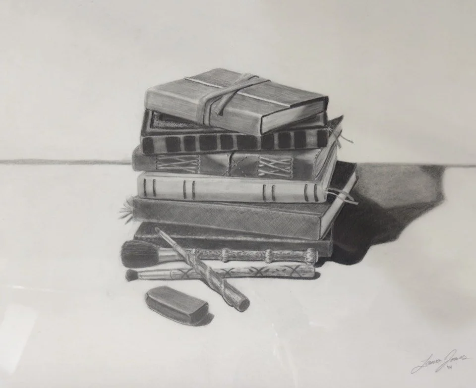 Original Artwork by Laura Jones "Tools of Comfort and Joy"