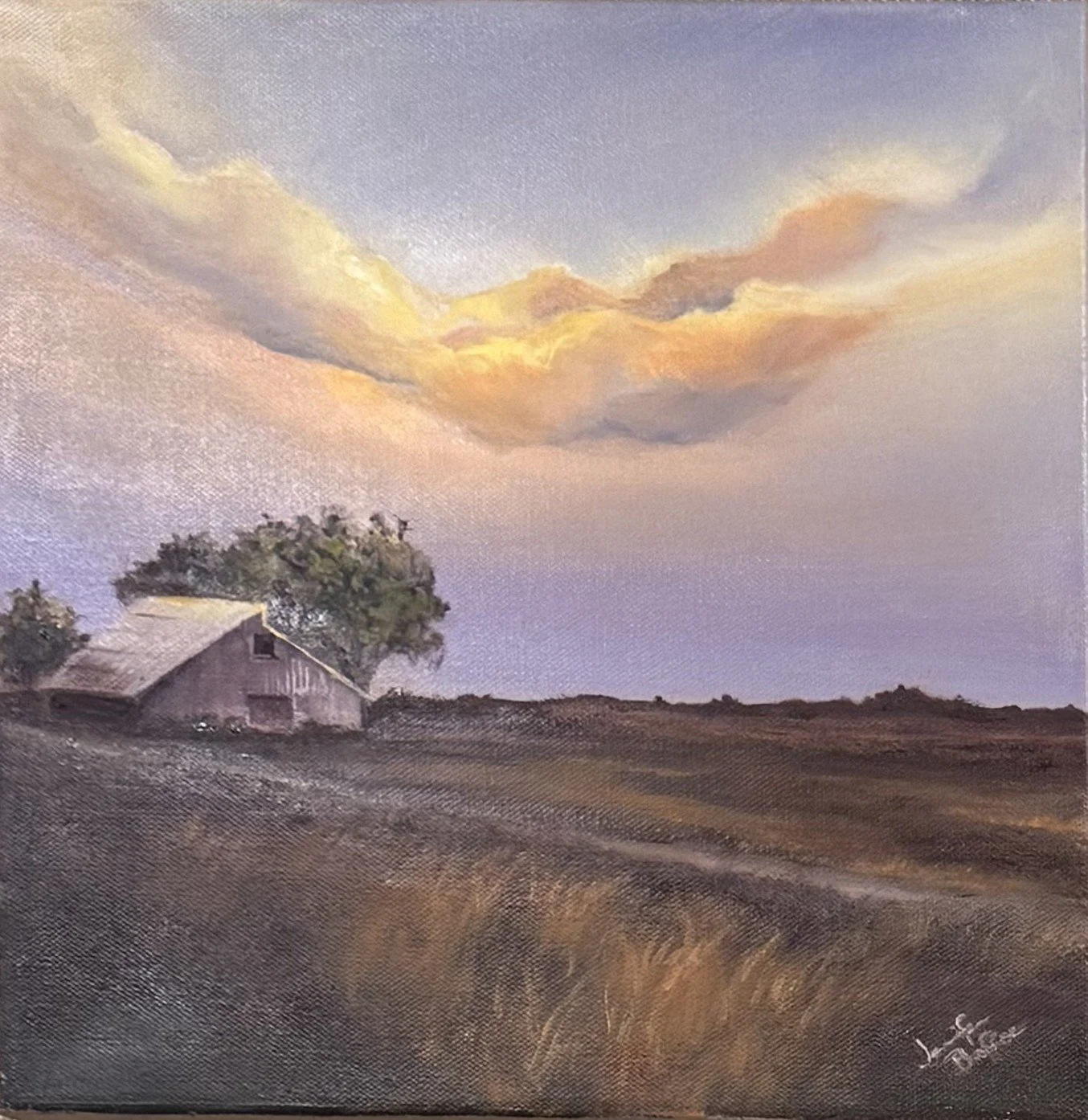 Baffoe Jennifer A Barn's Bit of Heaven Oil 198.jpeg