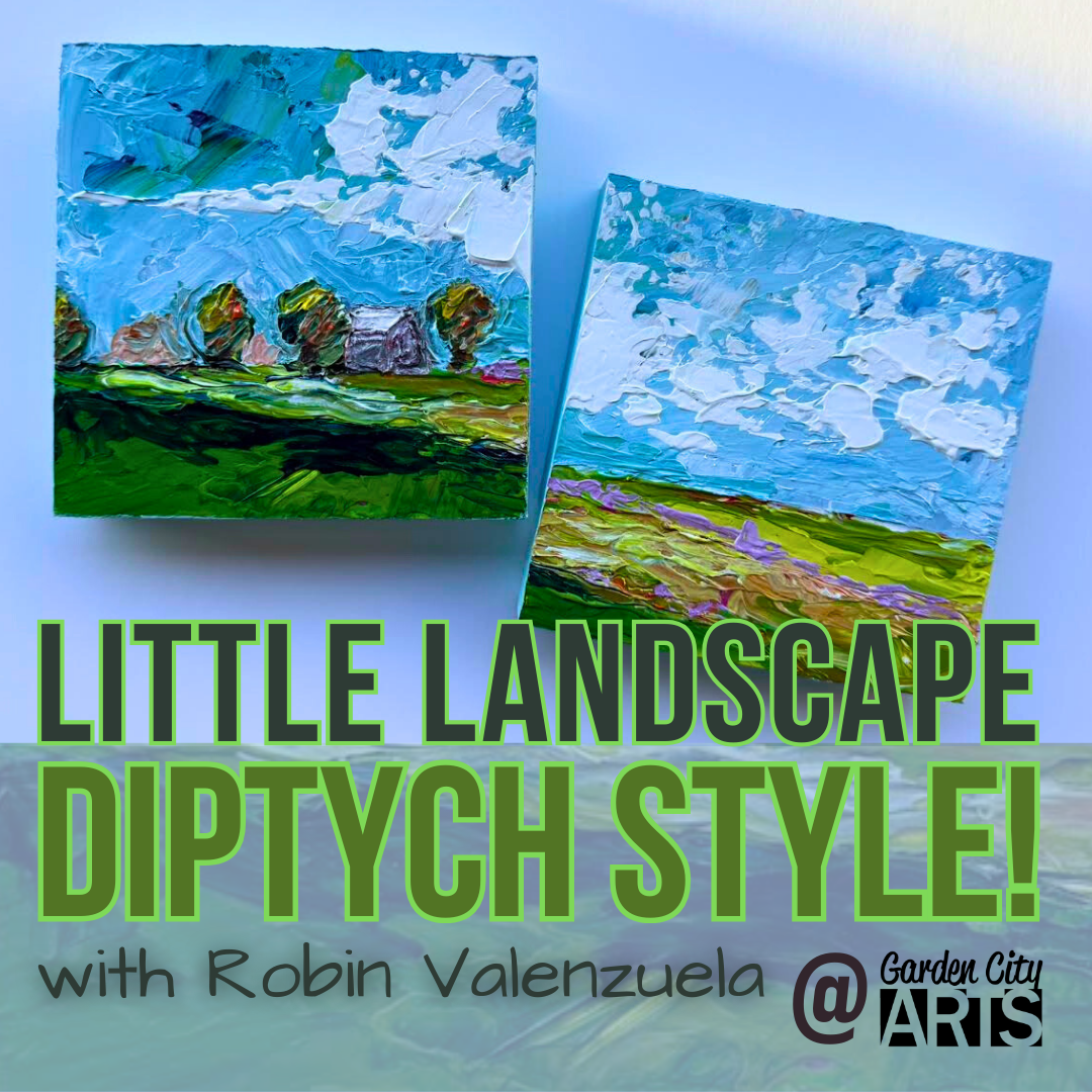 Little Landscape Diptych Style!