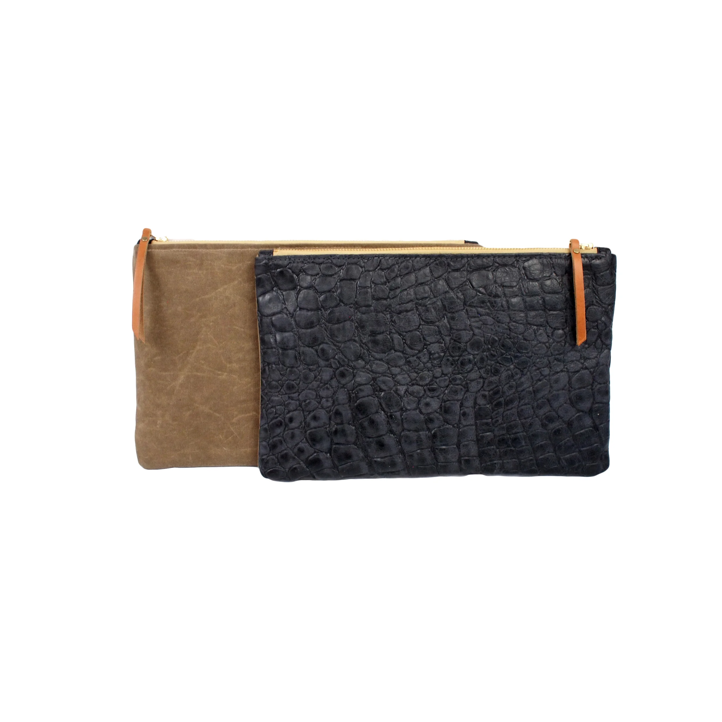 LC. 21 - MULHOLLAND ZIP POUCH (EMBOSSED) 