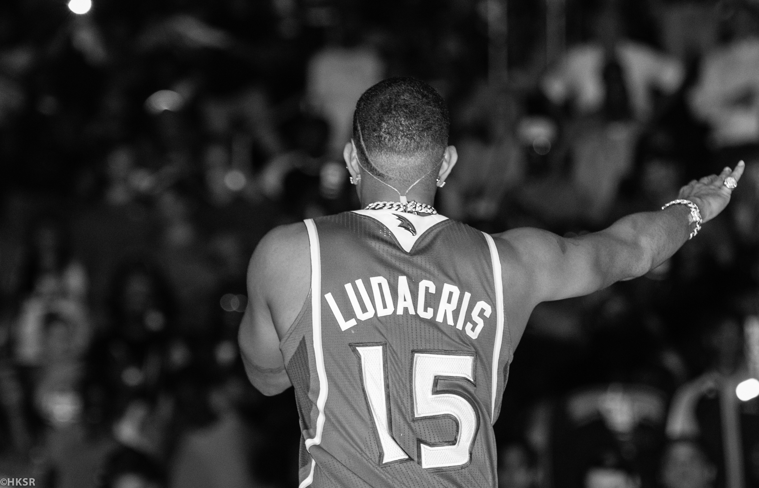 Luda giving the fans a great show